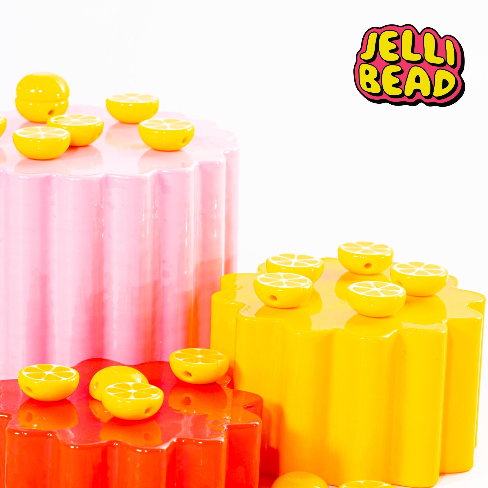 Lemon Beads - Jelli Bead Kandi Beads