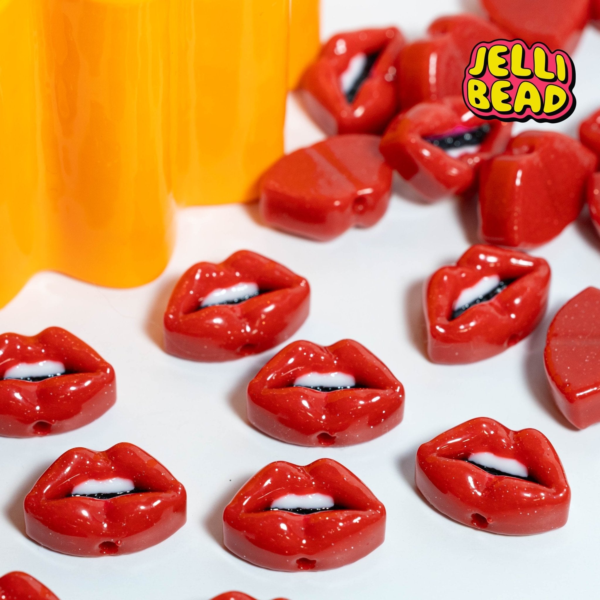 Lip Beads - Jelli Bead Kandi Beads