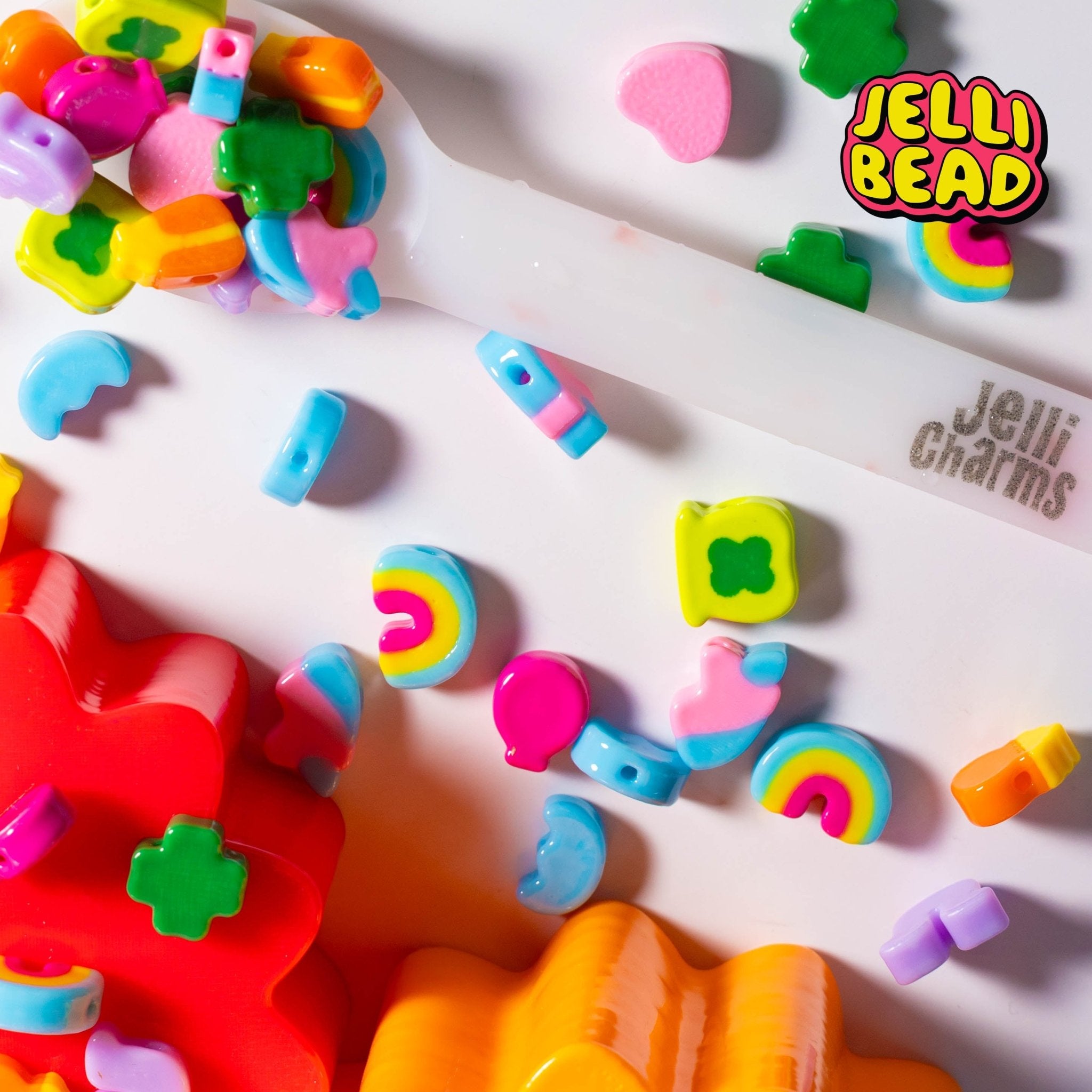 Lucky Charms Variety Pack (10 Unique Charms) - Jelli Bead Kandi Beads