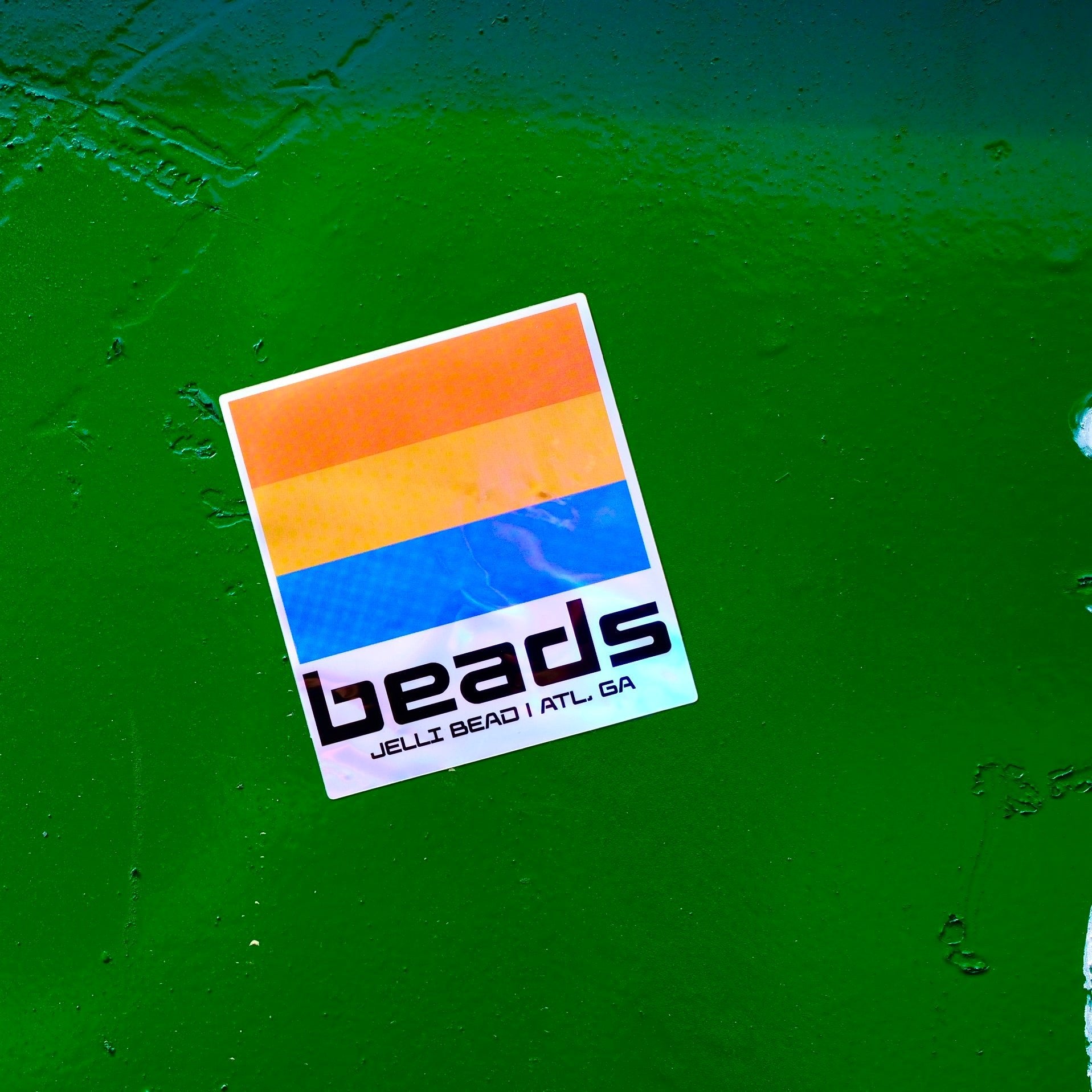 Metro Atlanta Rapid Bead Authority Sticker - Jelli Bead Kandi Beads