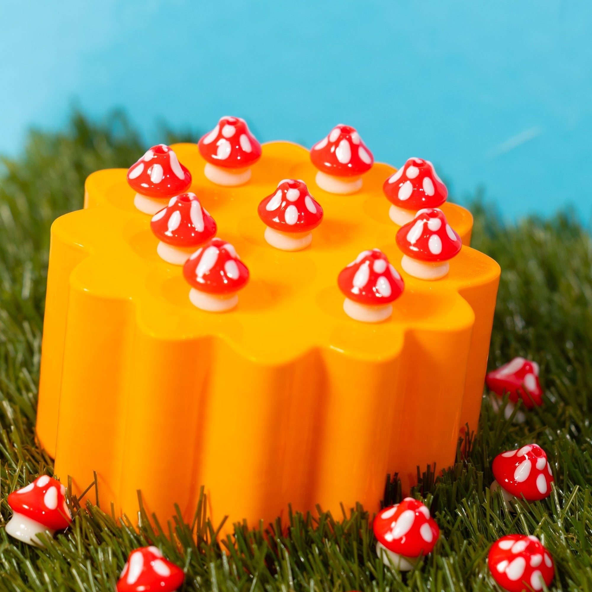 Mushroom Beads - Jelli Bead Kandi Beads