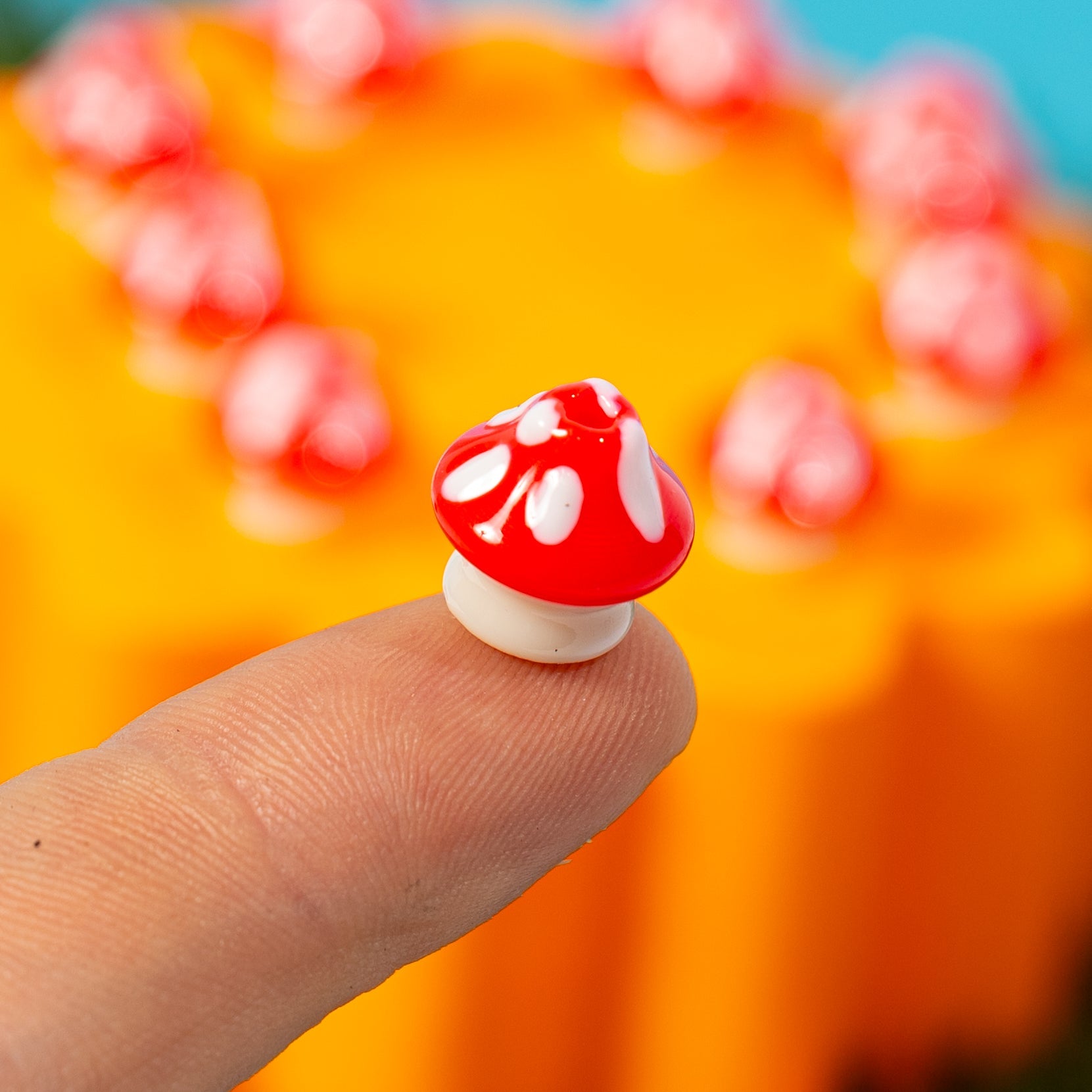 Mushroom Beads - Jelli Bead Kandi Beads