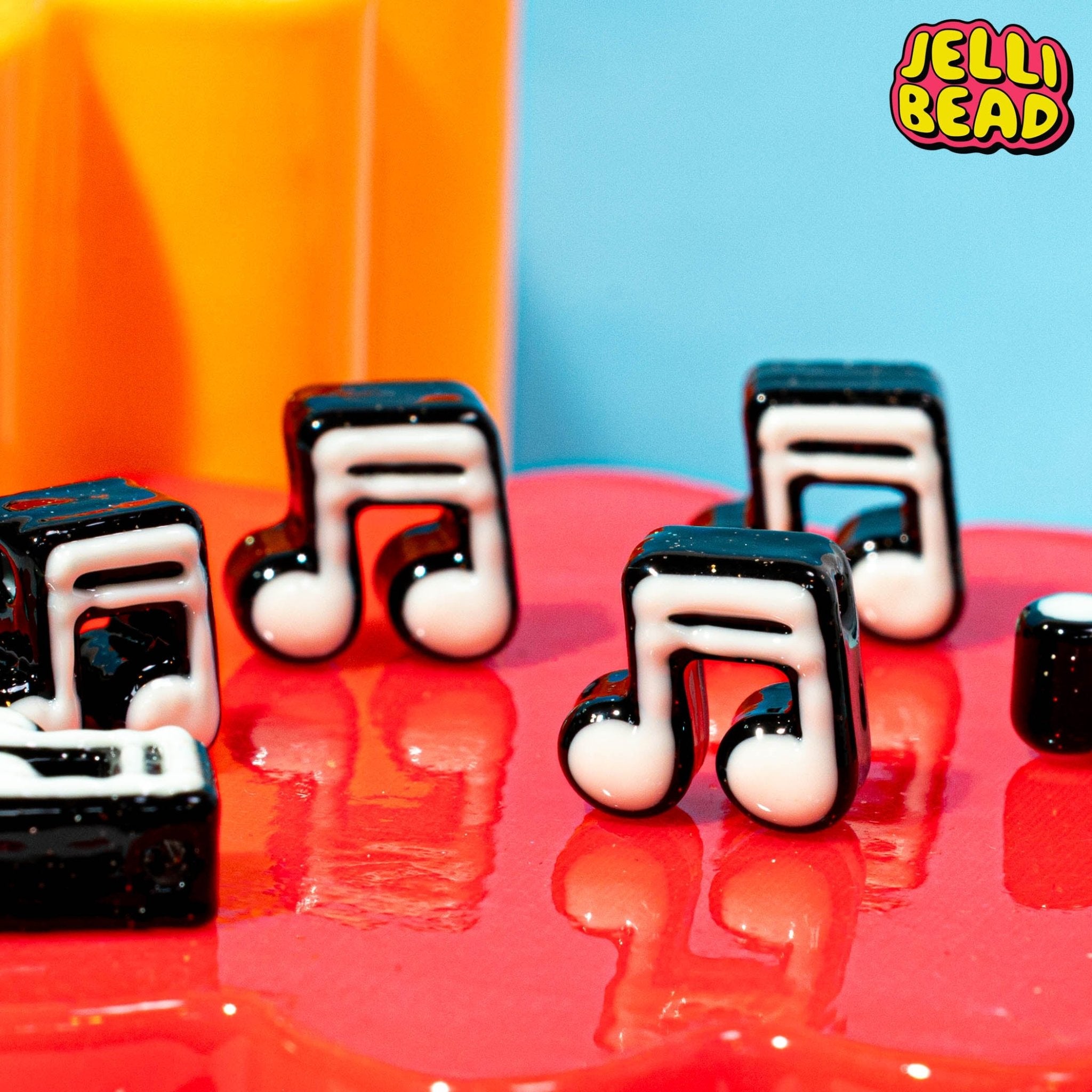 Music Note Beads - Jelli Bead Kandi Beads