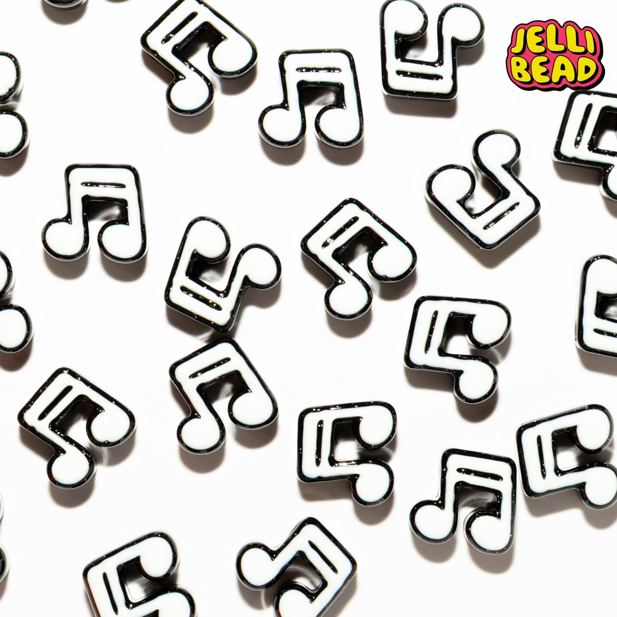 Music Note Beads - Jelli Bead Kandi Beads