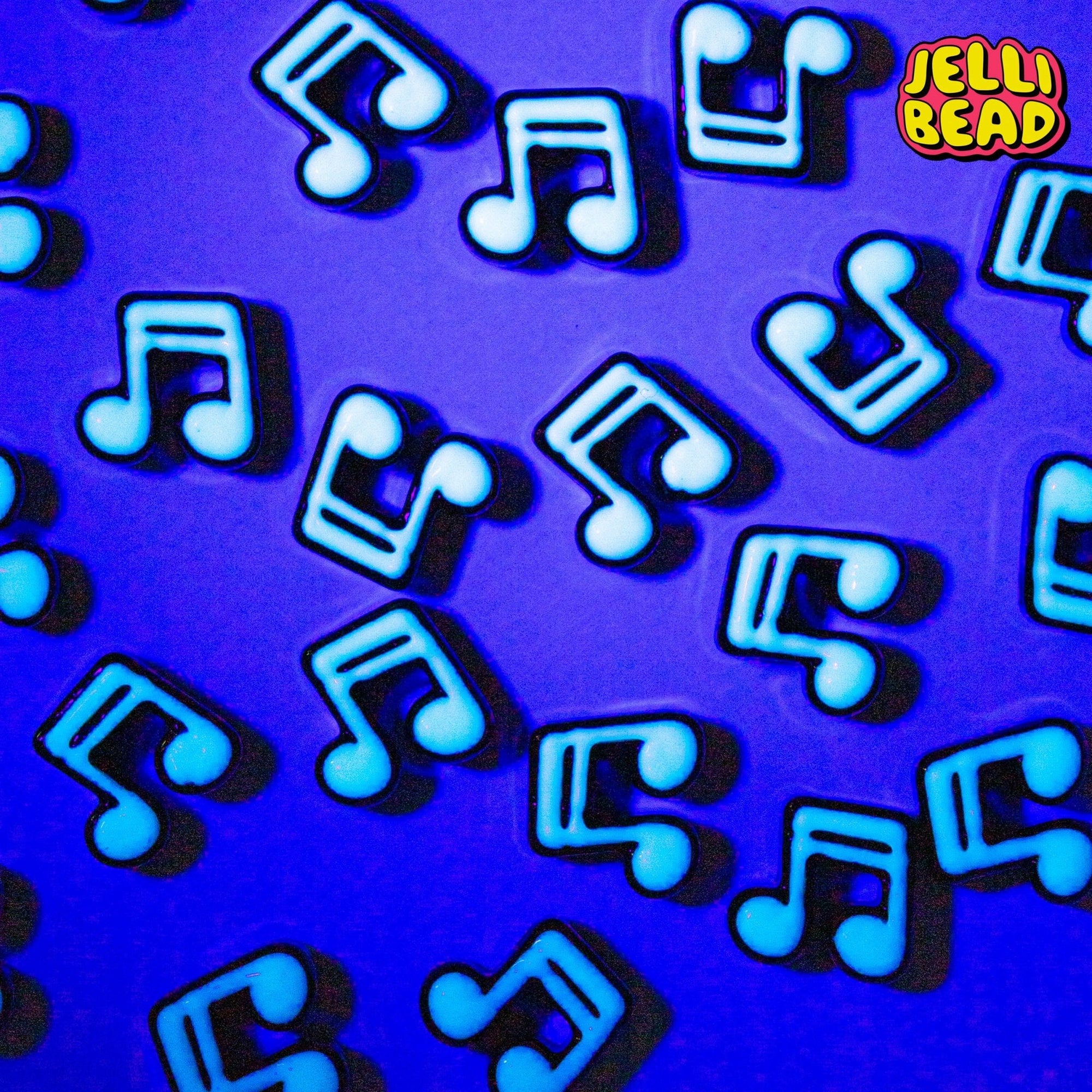 Music Note Beads - Jelli Bead Kandi Beads