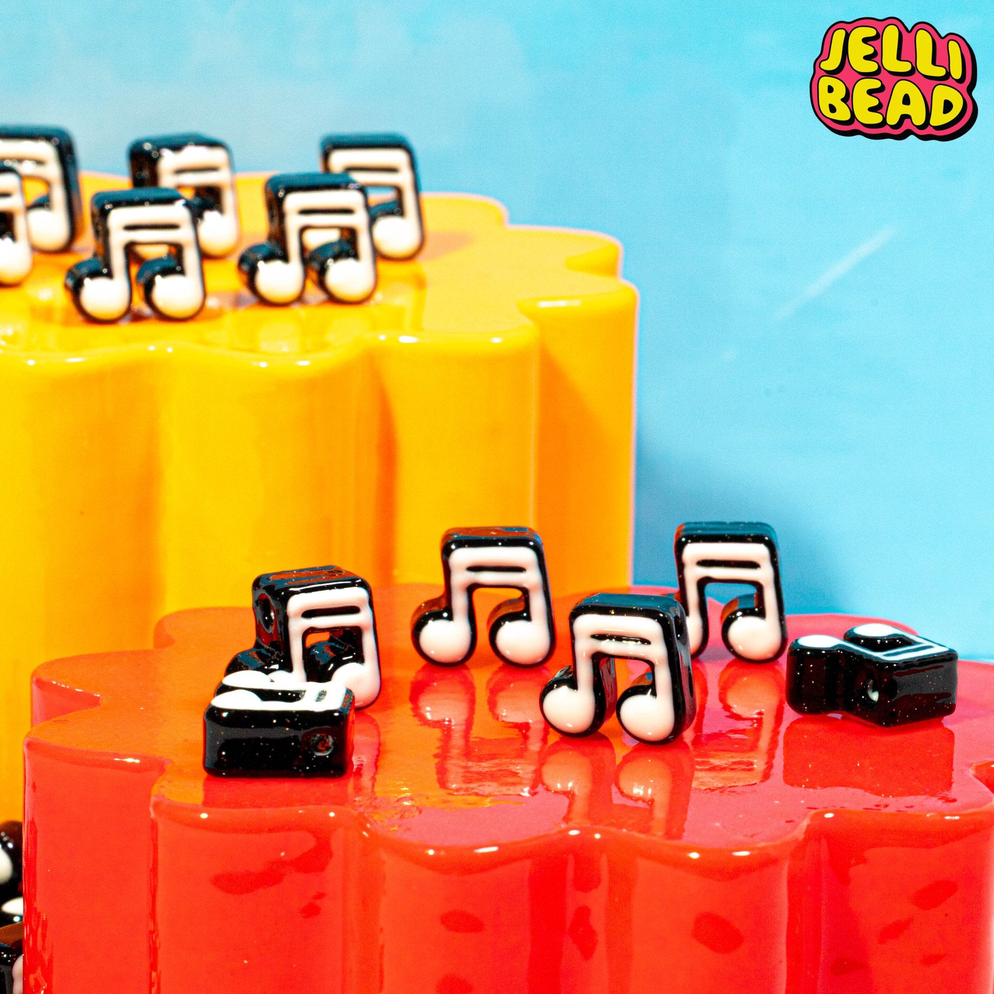 Music Note Beads - Jelli Bead Kandi Beads
