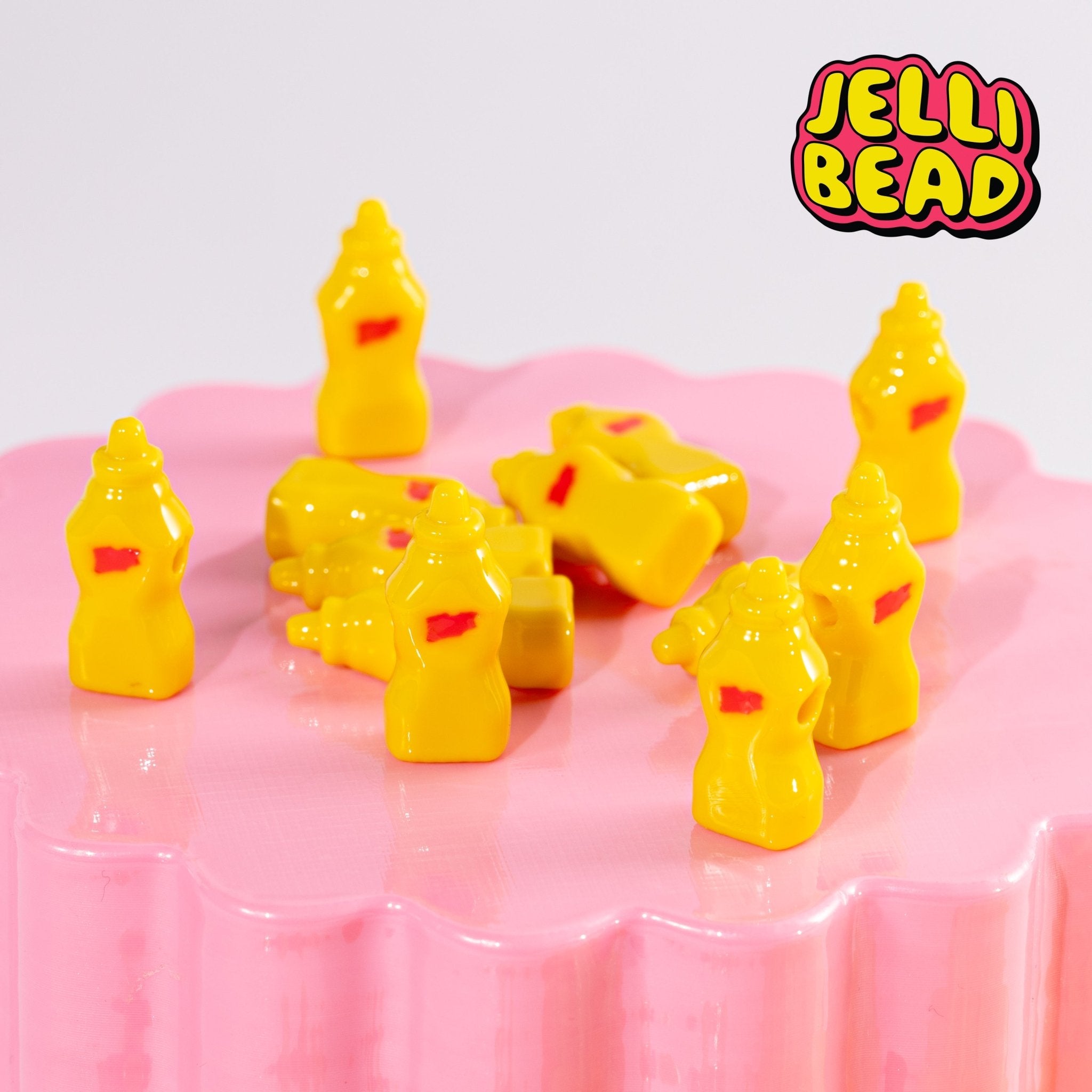 Mustard Beads - Jelli Bead Kandi Beads