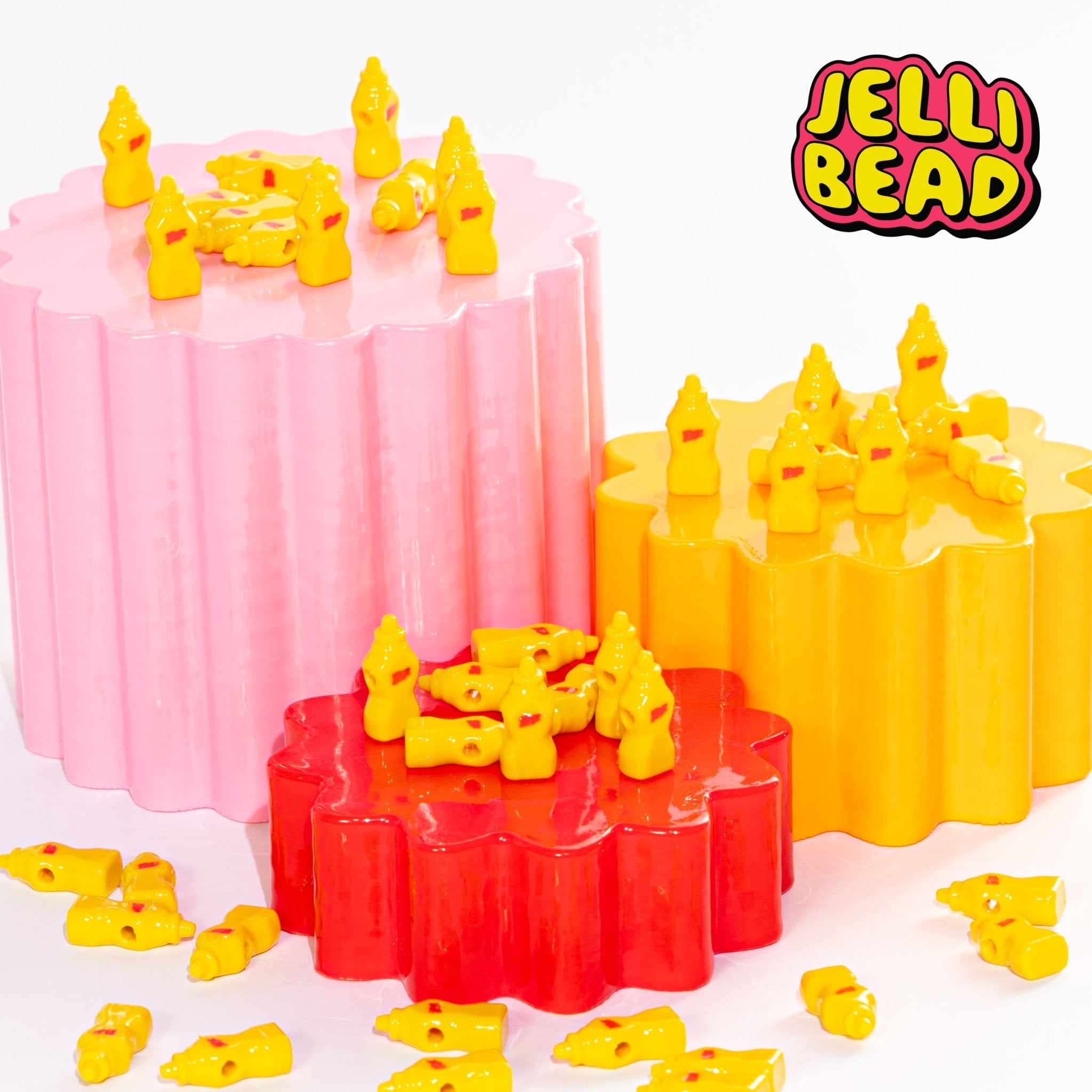 Mustard Beads - Jelli Bead Kandi Beads