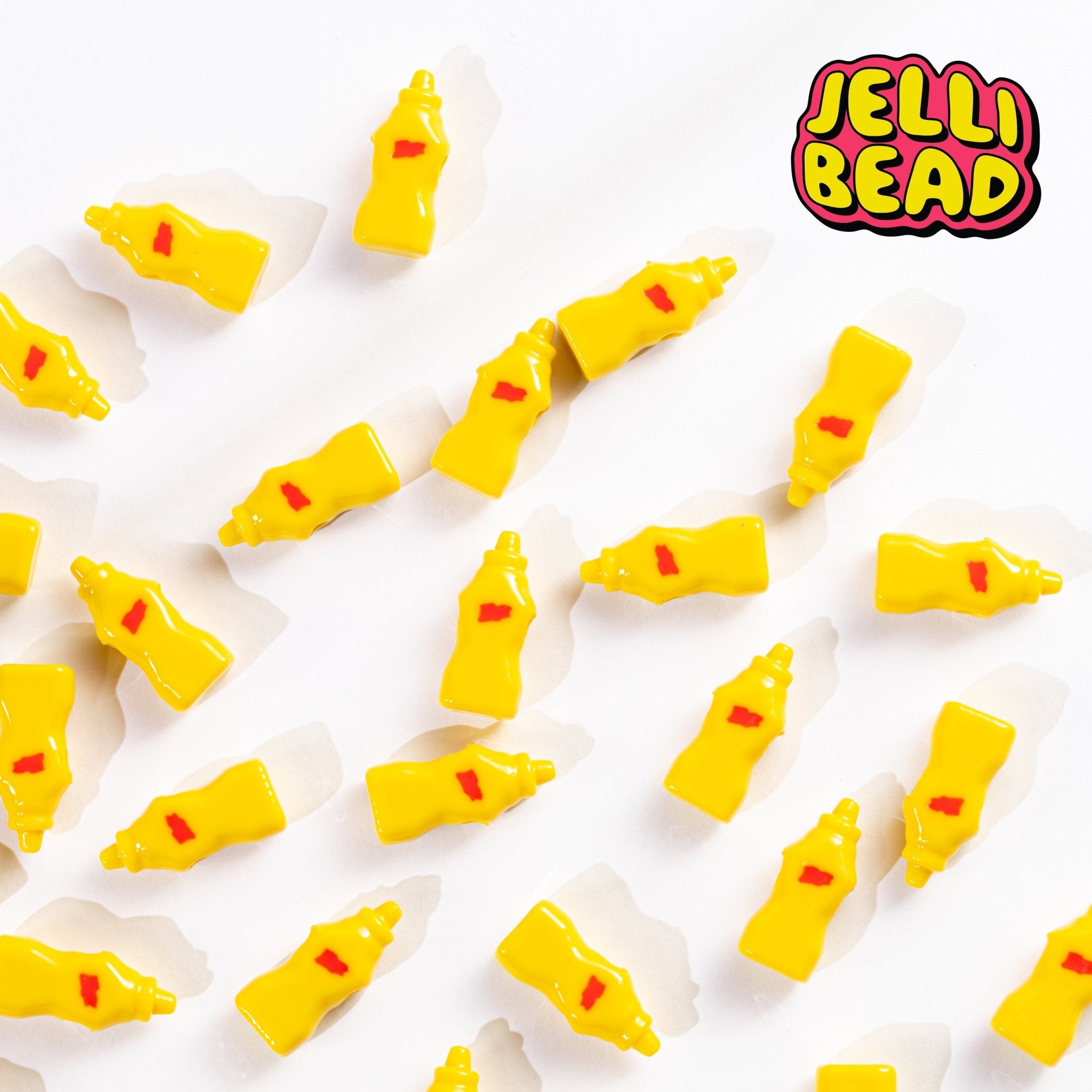 Mustard Beads - Jelli Bead Kandi Beads