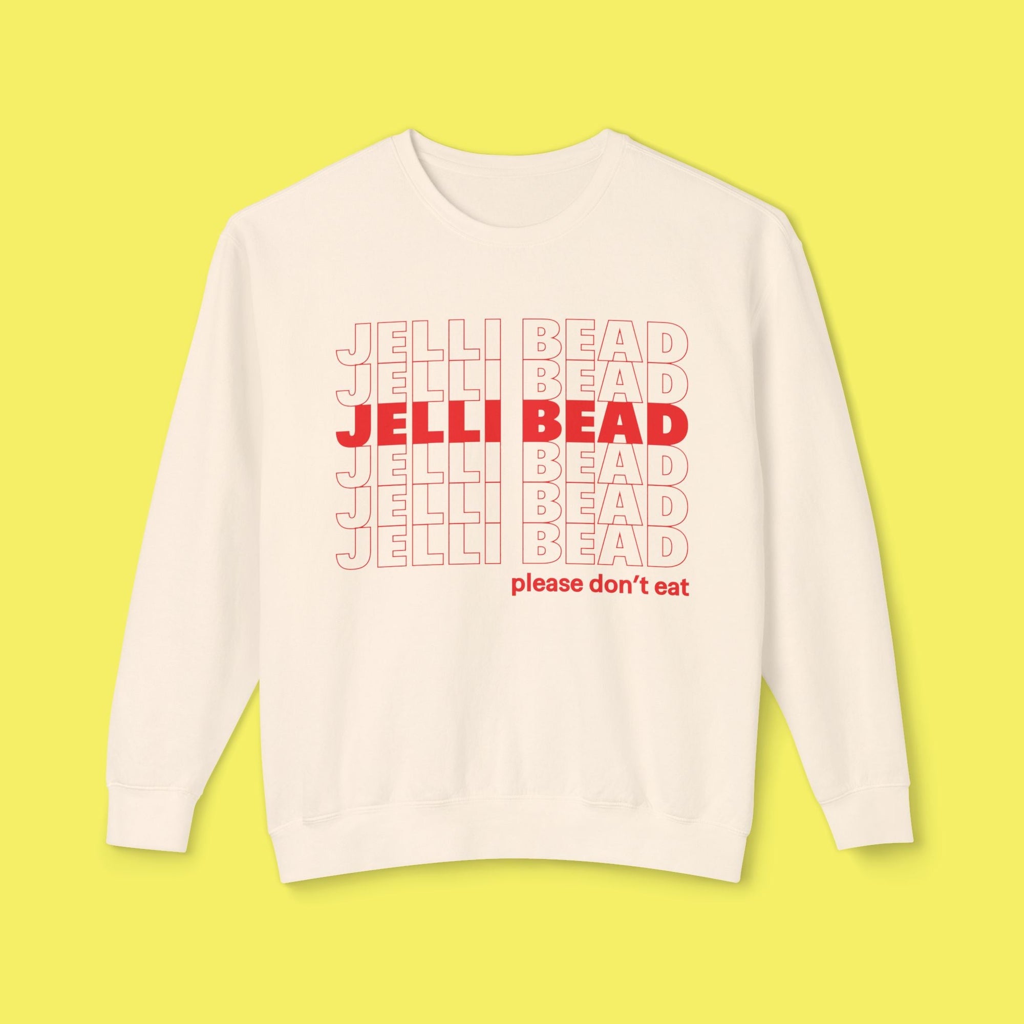 One Year Anniversary Thank You Crewneck - Jelli Bead Kandi Beads