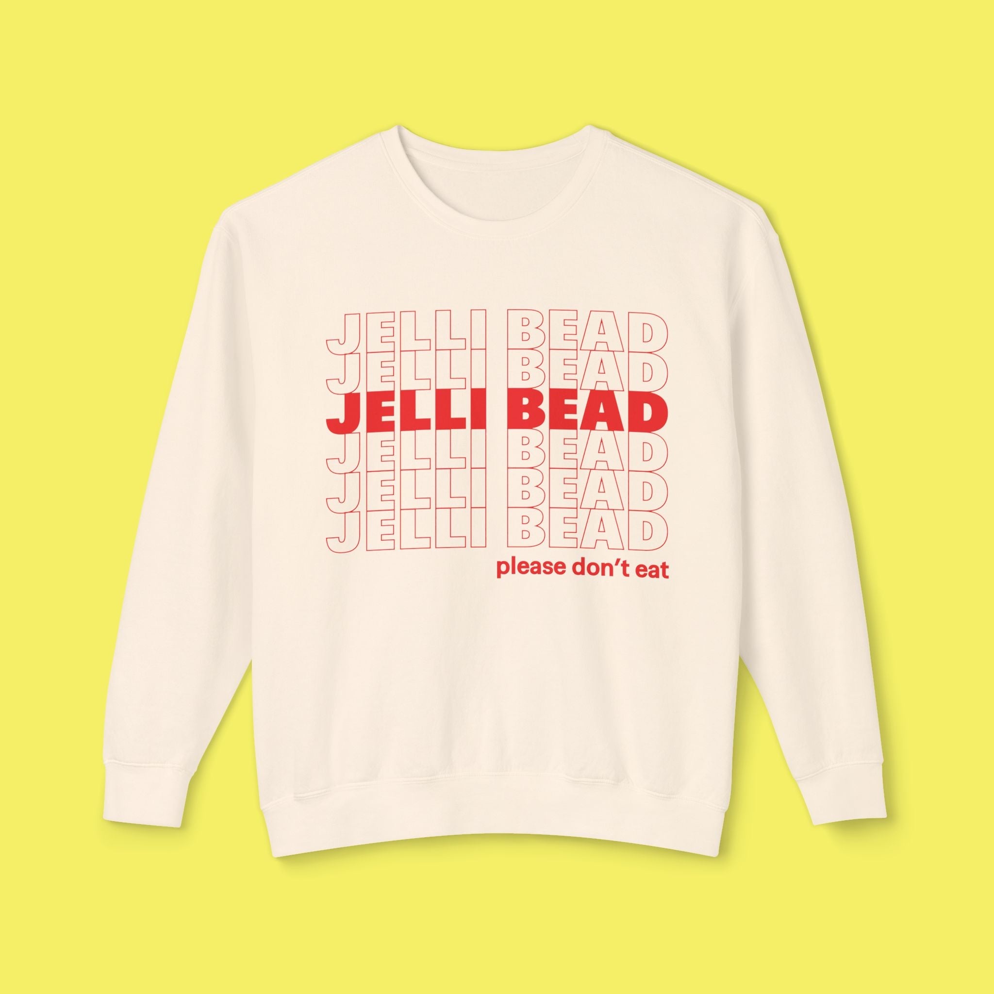 One Year Anniversary Thank You Crewneck - Jelli Bead Kandi Beads