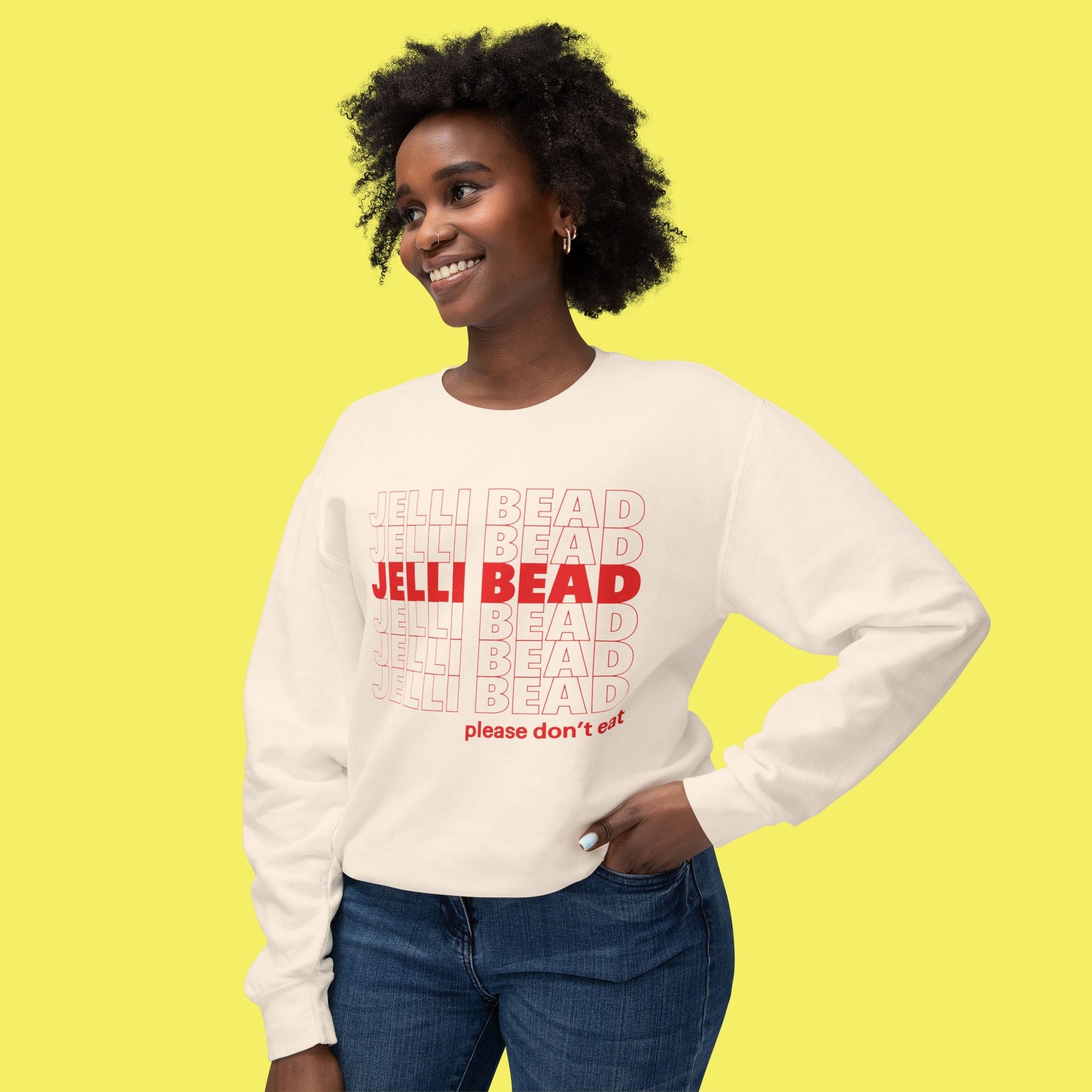 One Year Anniversary Thank You Crewneck - Jelli Bead Kandi Beads