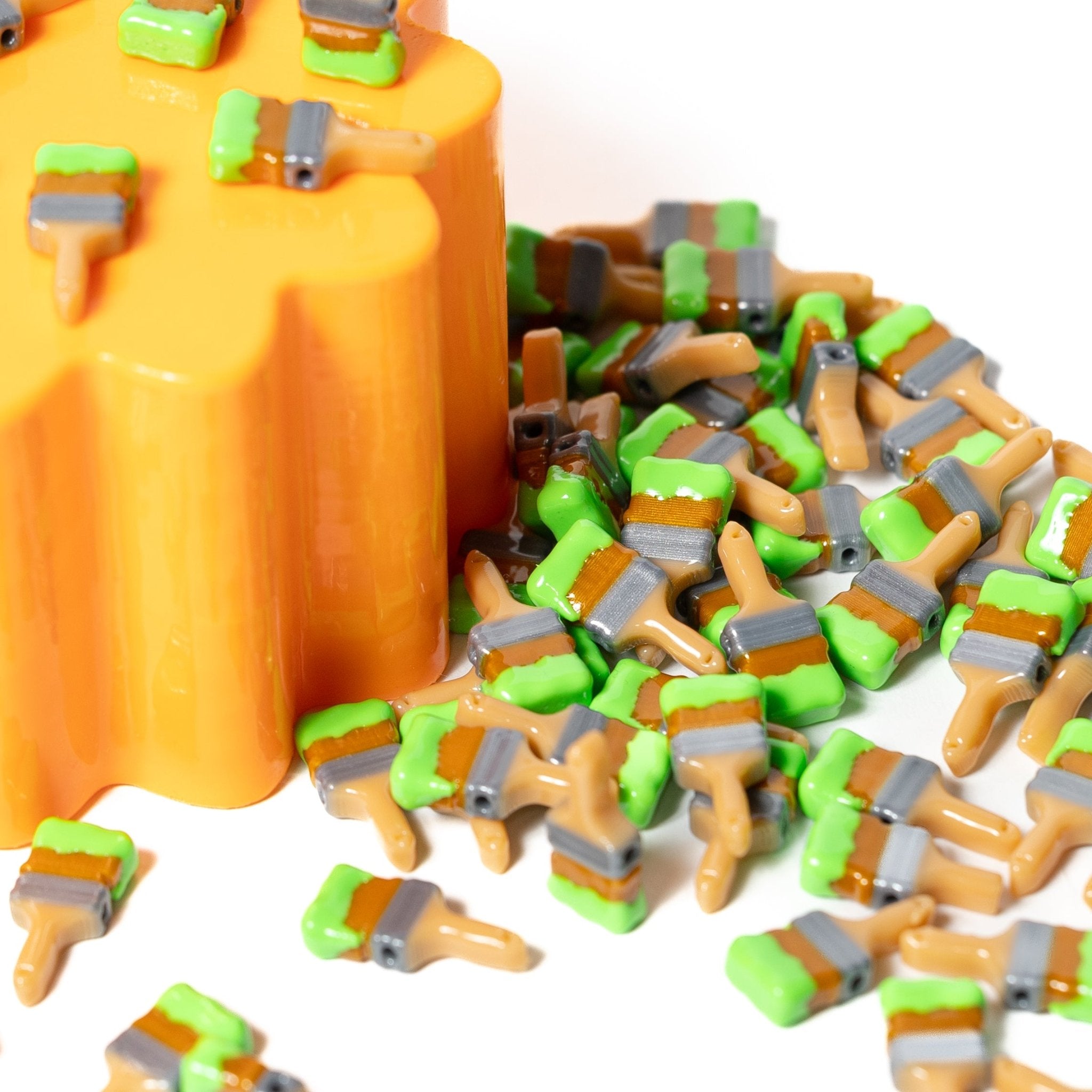 Paint Brush Beads - Jelli Bead Kandi Beads