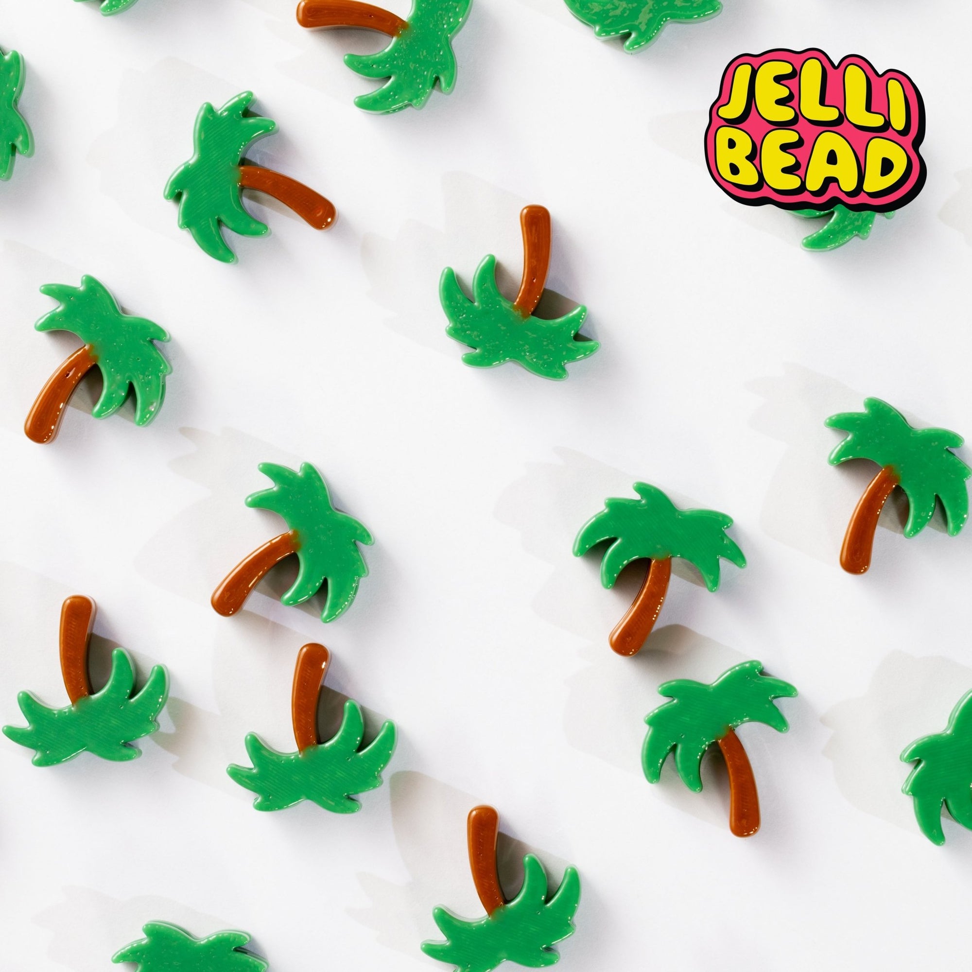 Palm Tree Beads - Jelli Bead Kandi Beads