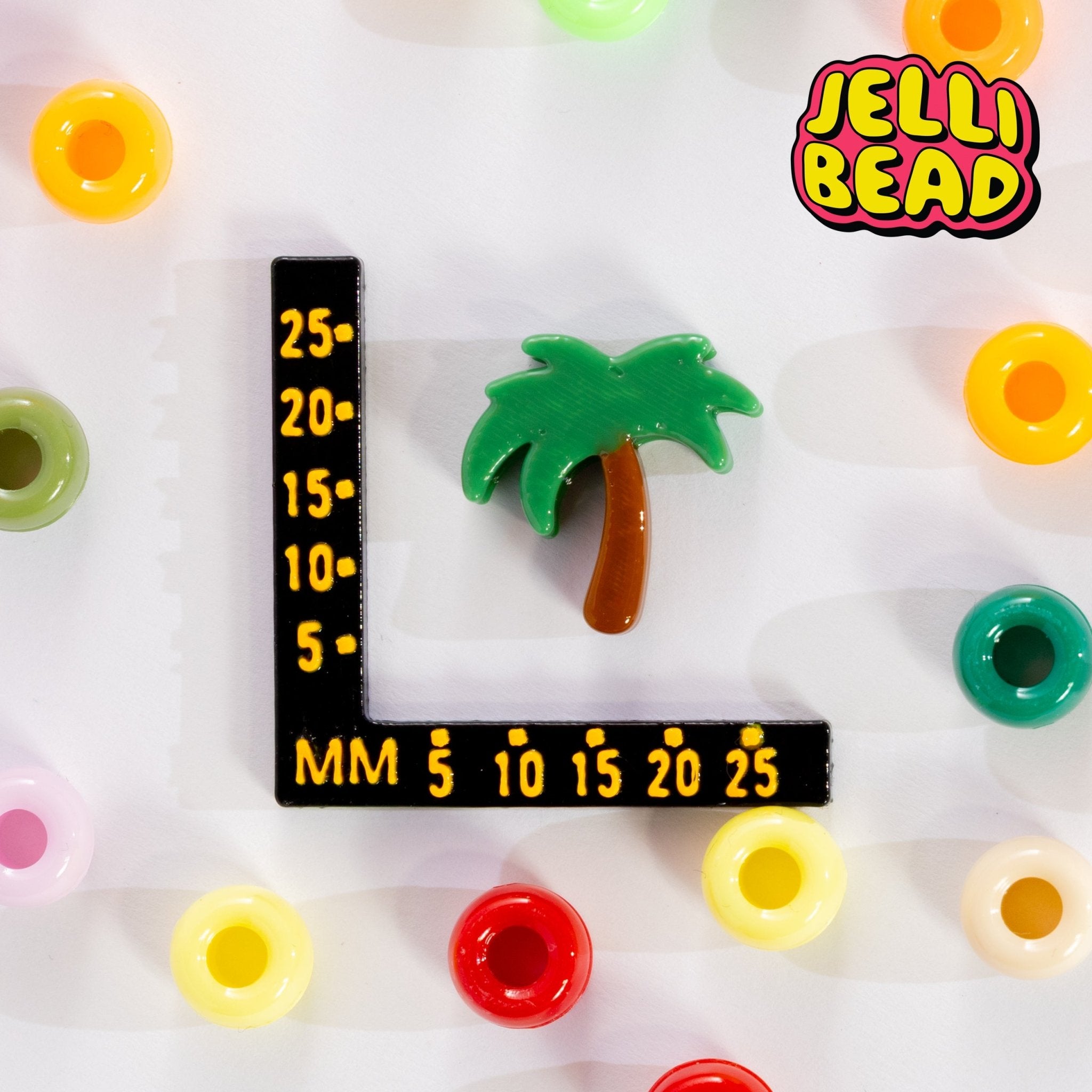 Palm Tree Beads - Jelli Bead Kandi Beads