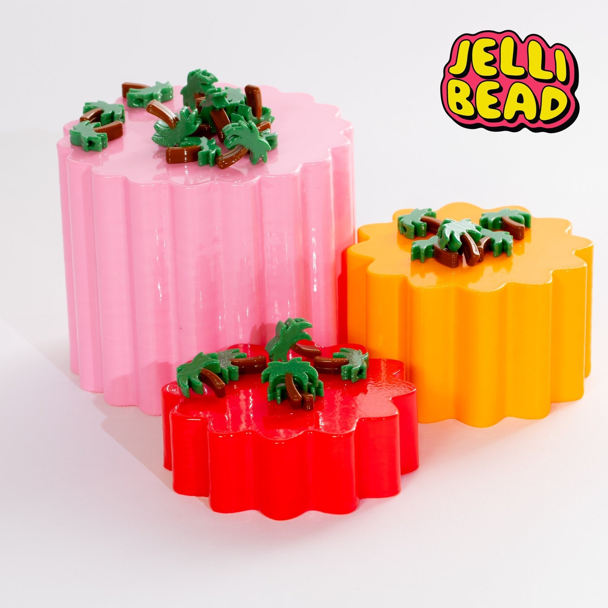 Palm Tree Beads - Jelli Bead Kandi Beads