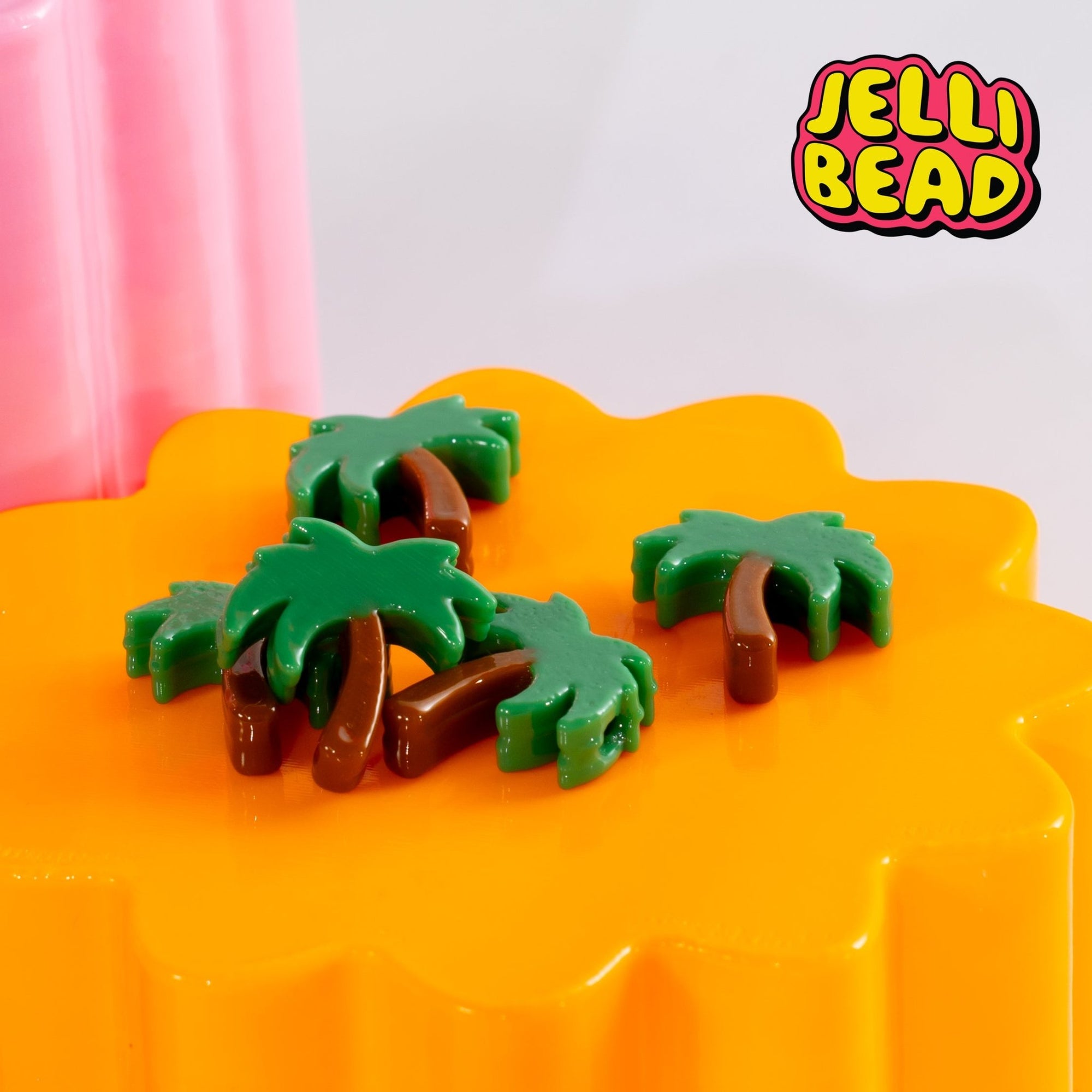 Palm Tree Beads - Jelli Bead Kandi Beads