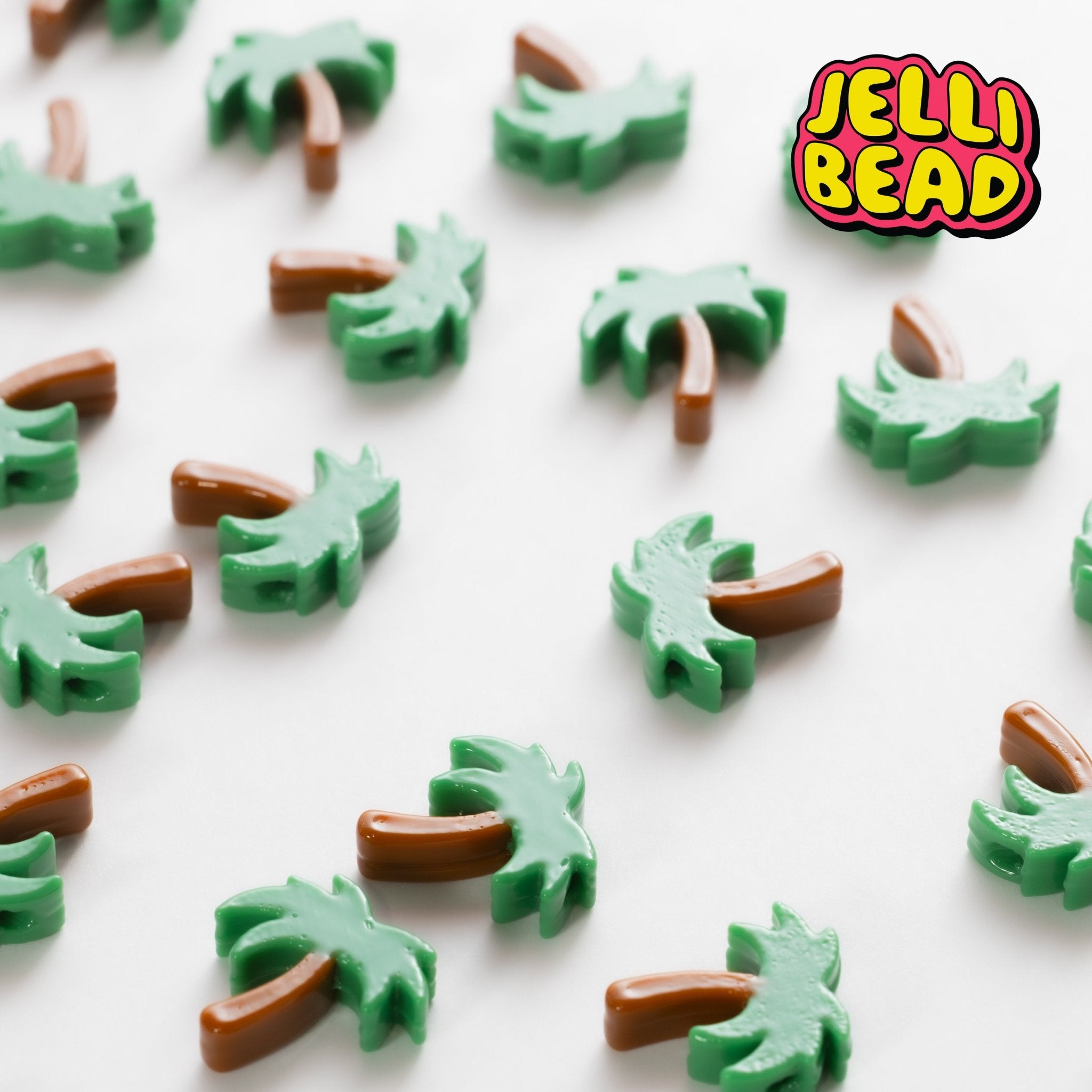 Palm Tree Beads - Jelli Bead Kandi Beads