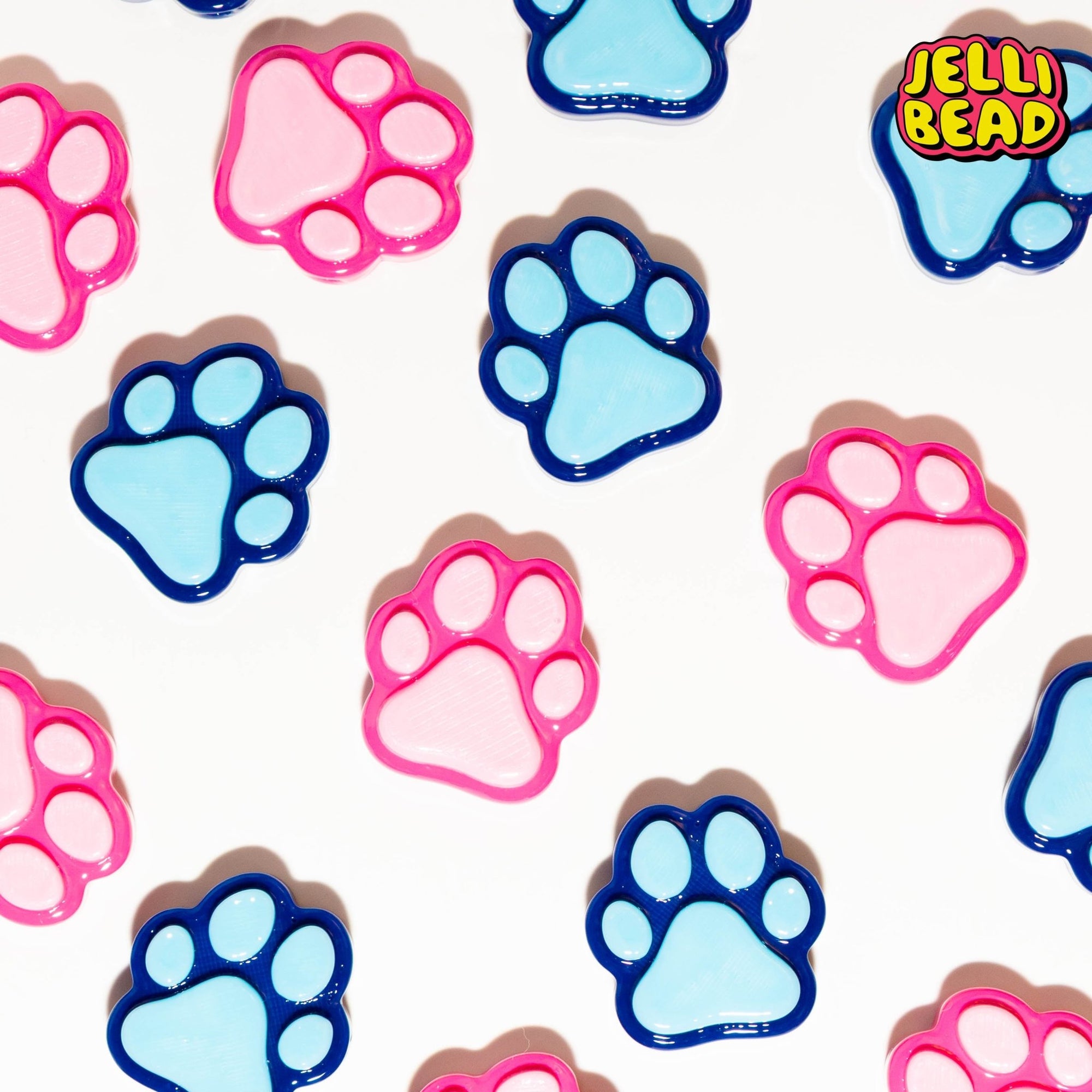 Paw Beads - Jelli Bead Kandi Beads