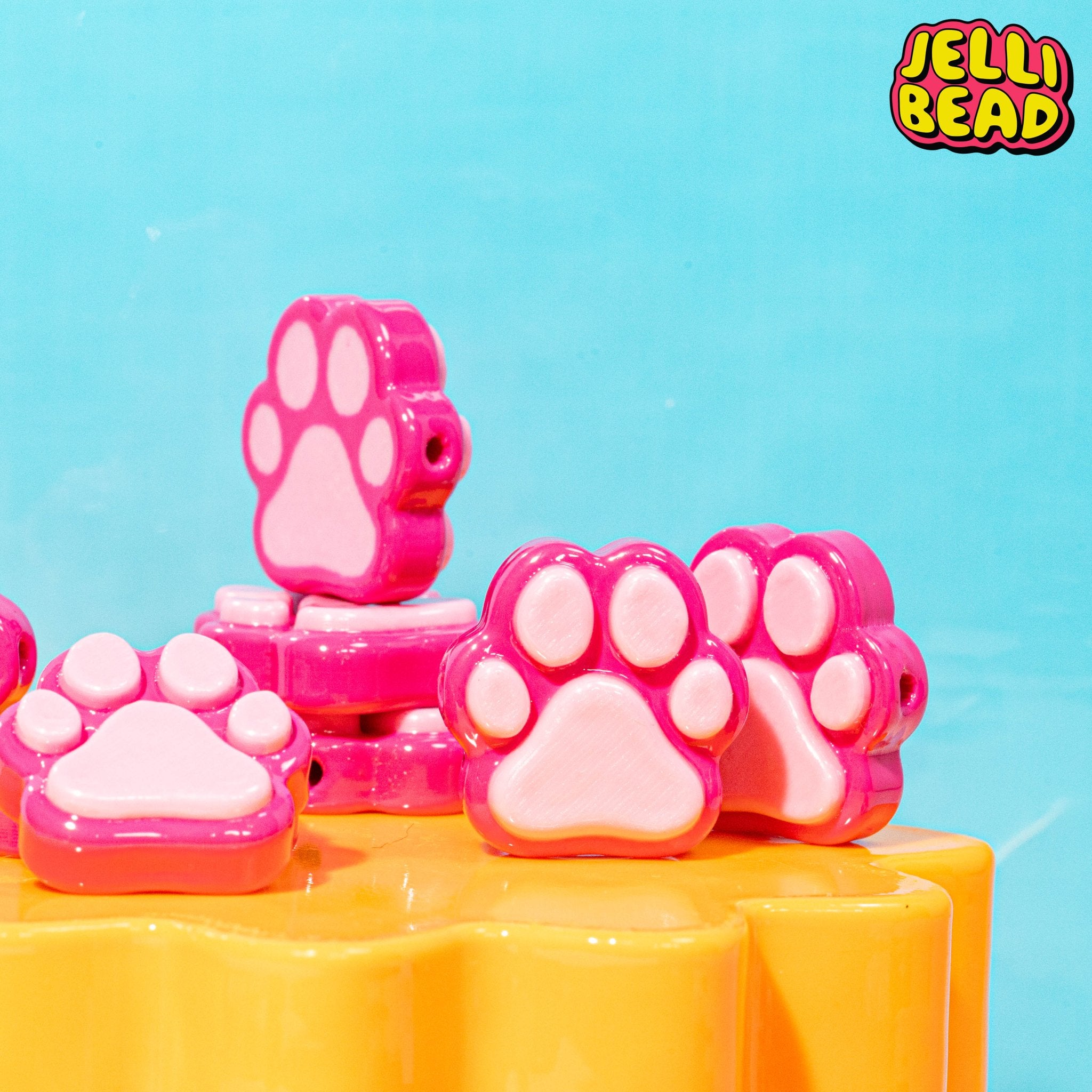Paw Beads - Jelli Bead Kandi Beads