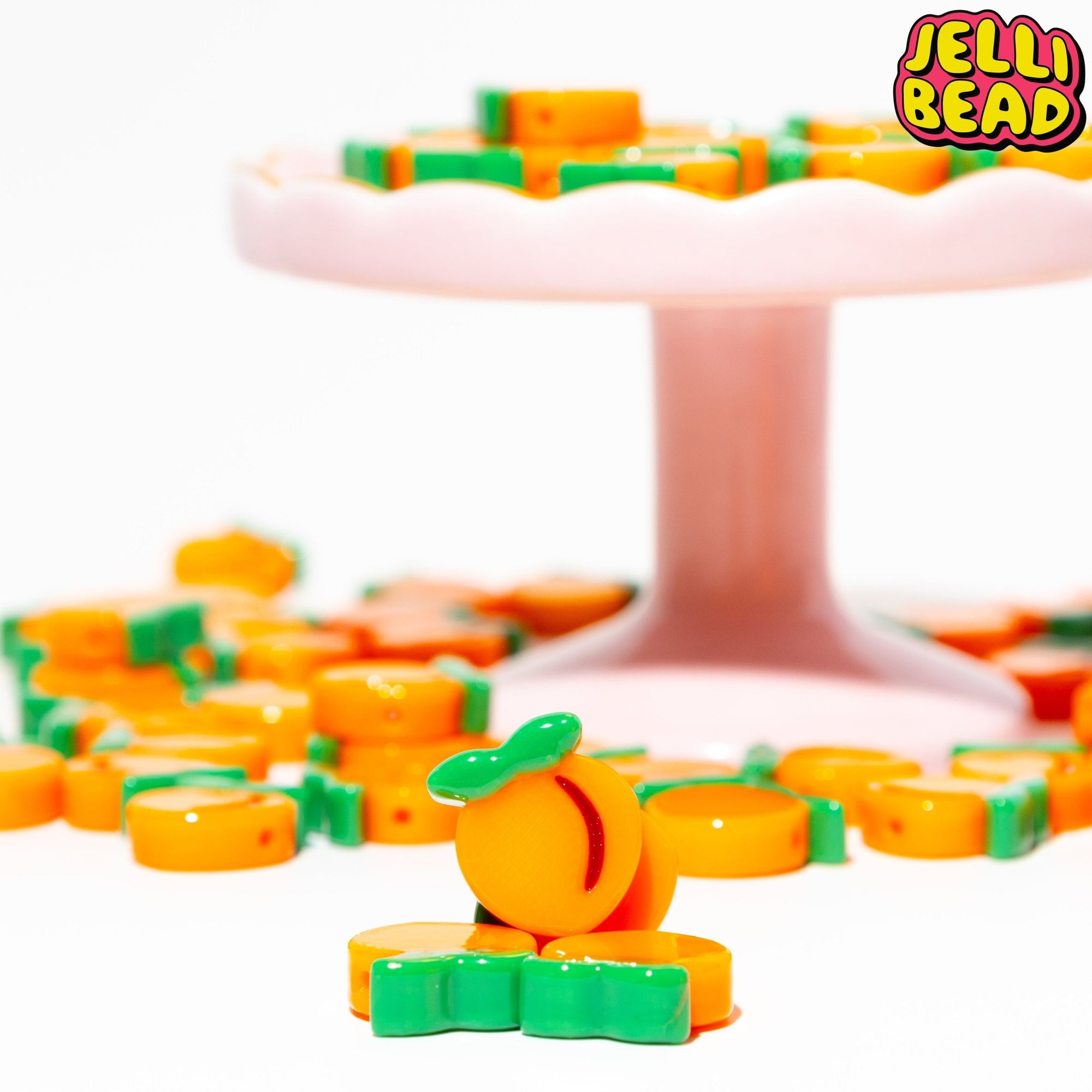 Peach Beads - Jelli Bead Kandi Beads