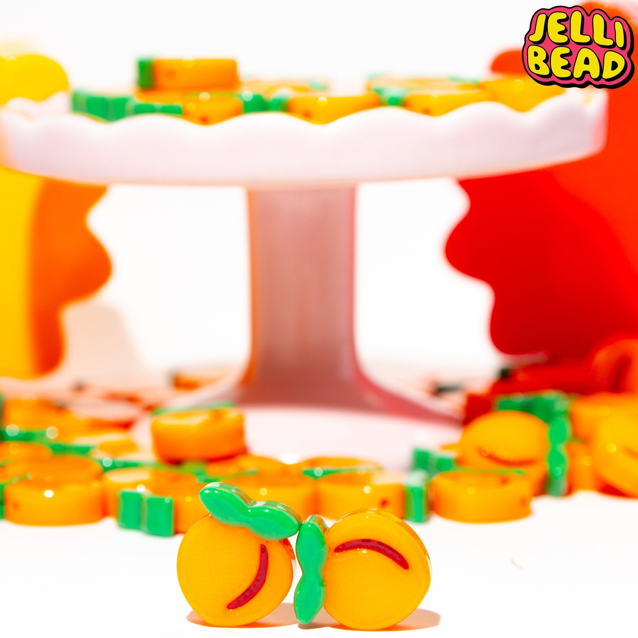 Peach Beads - Jelli Bead Kandi Beads