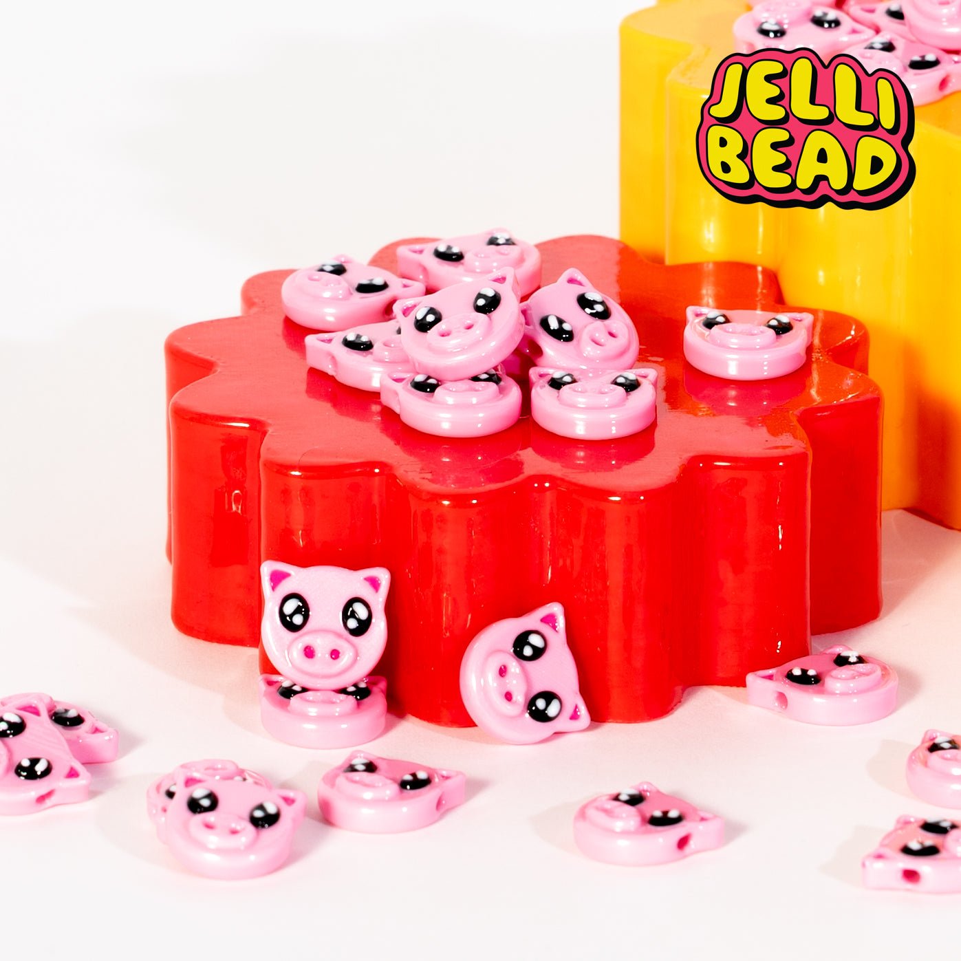 Pig Beads - Jelli Bead Kandi Beads