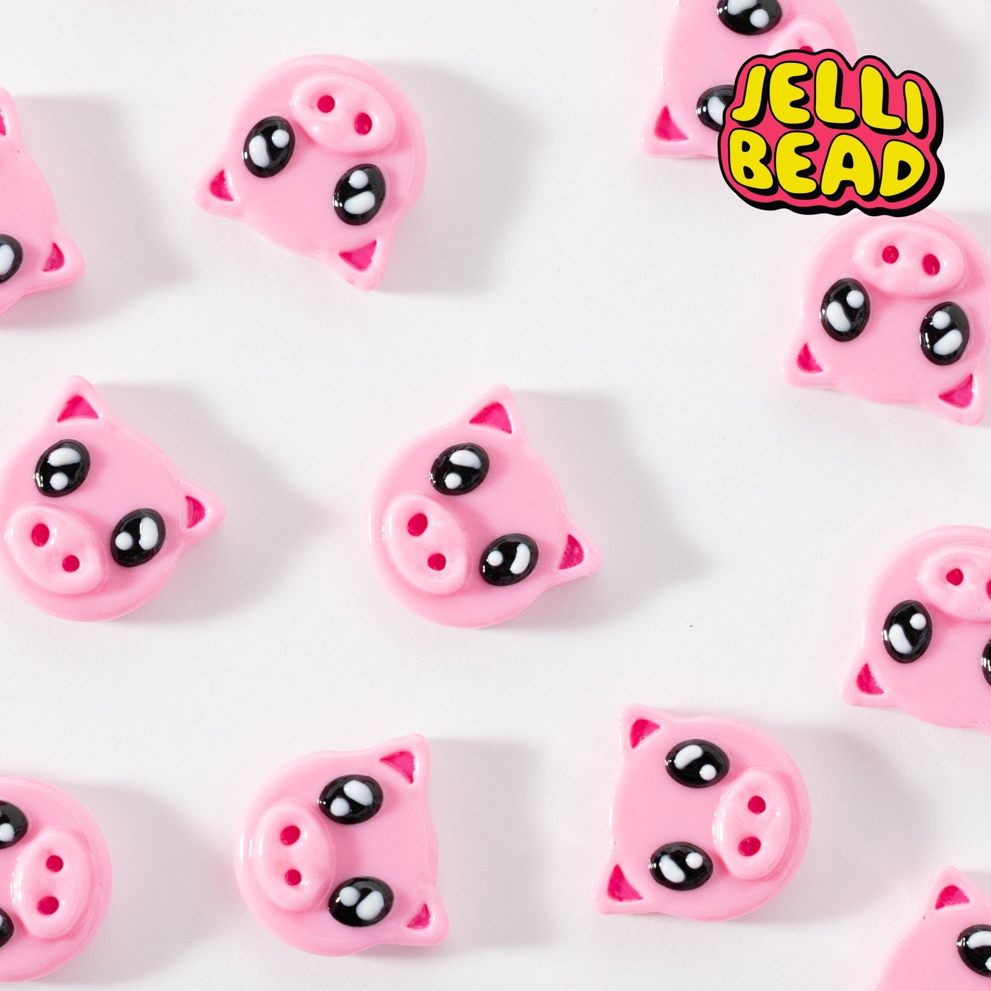 Pig Beads - Jelli Bead Kandi Beads