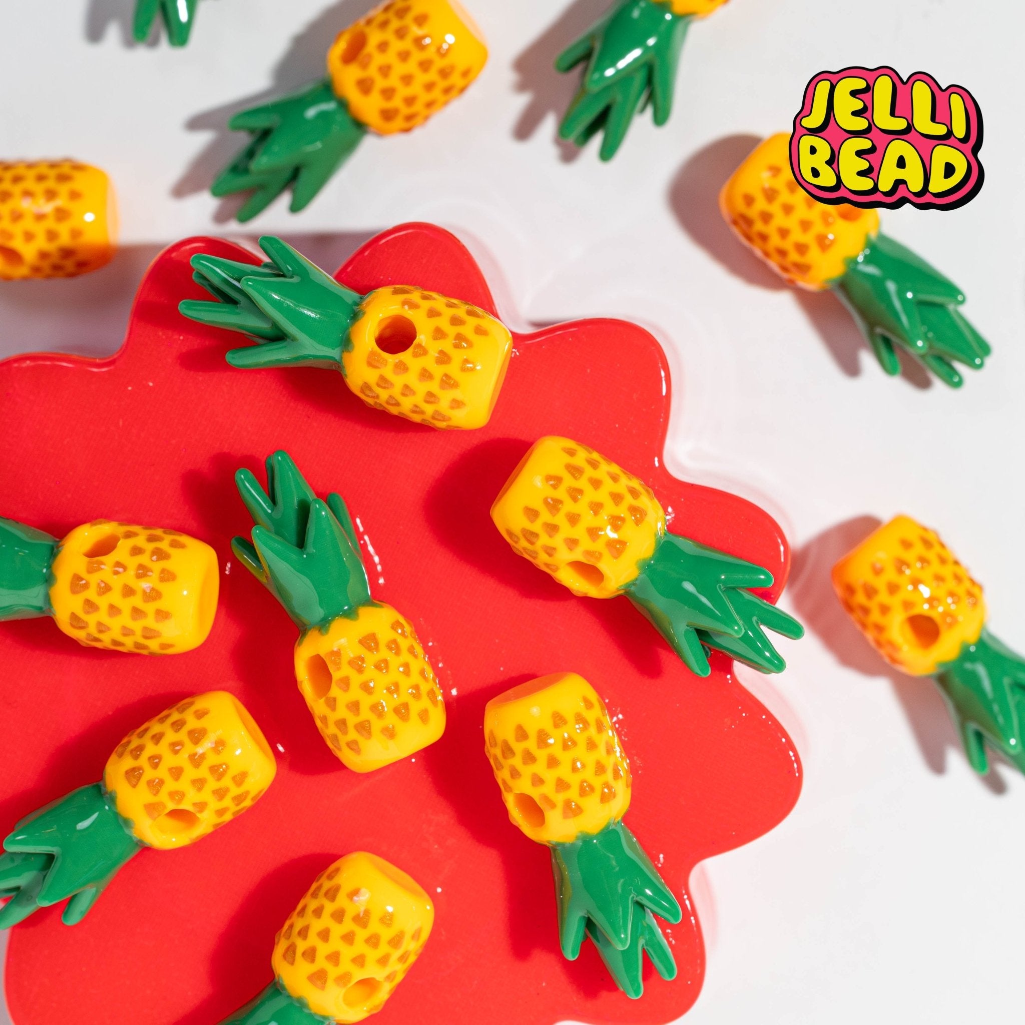 Pineapple Beads - Jelli Bead Kandi Beads
