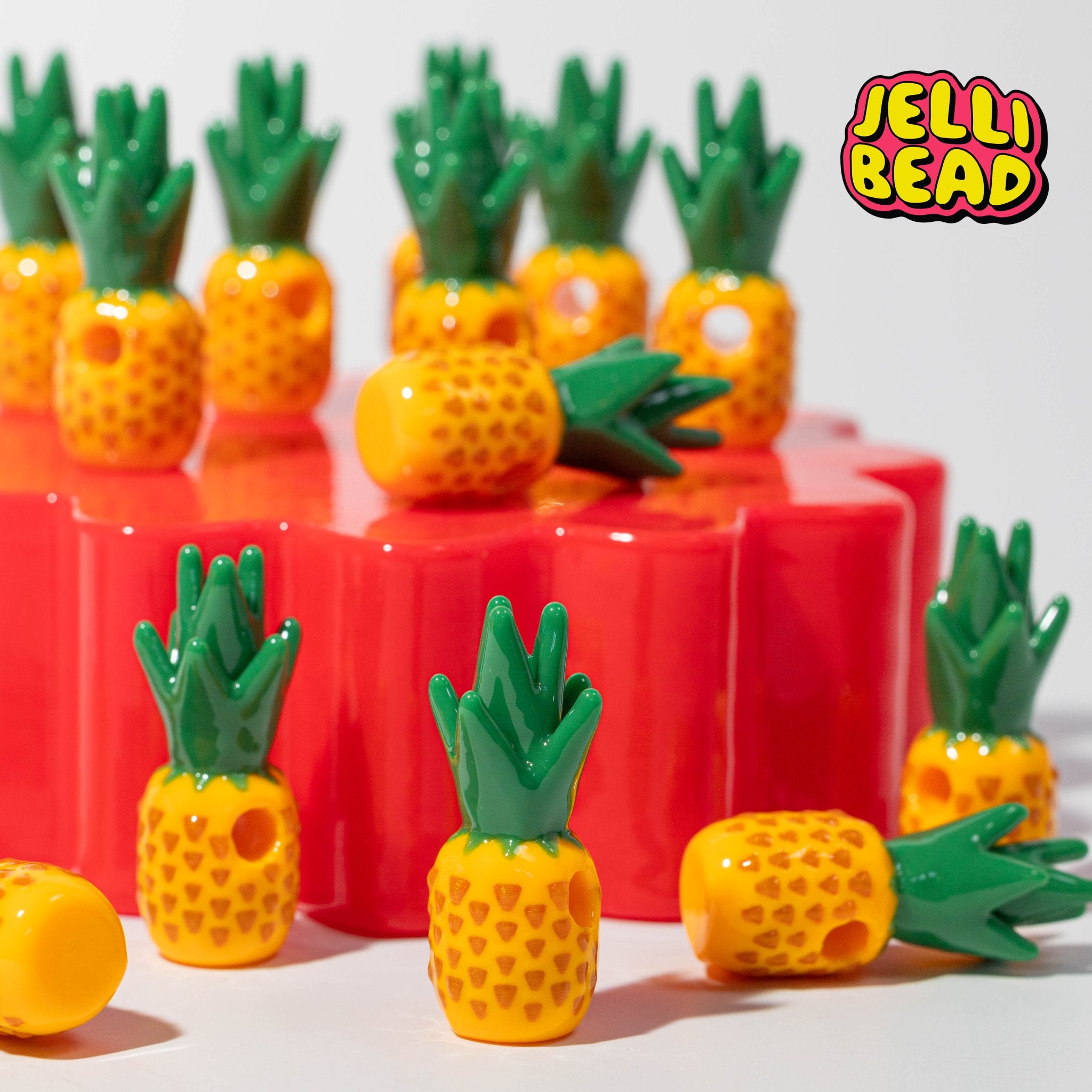 Pineapple Beads - Jelli Bead Kandi Beads