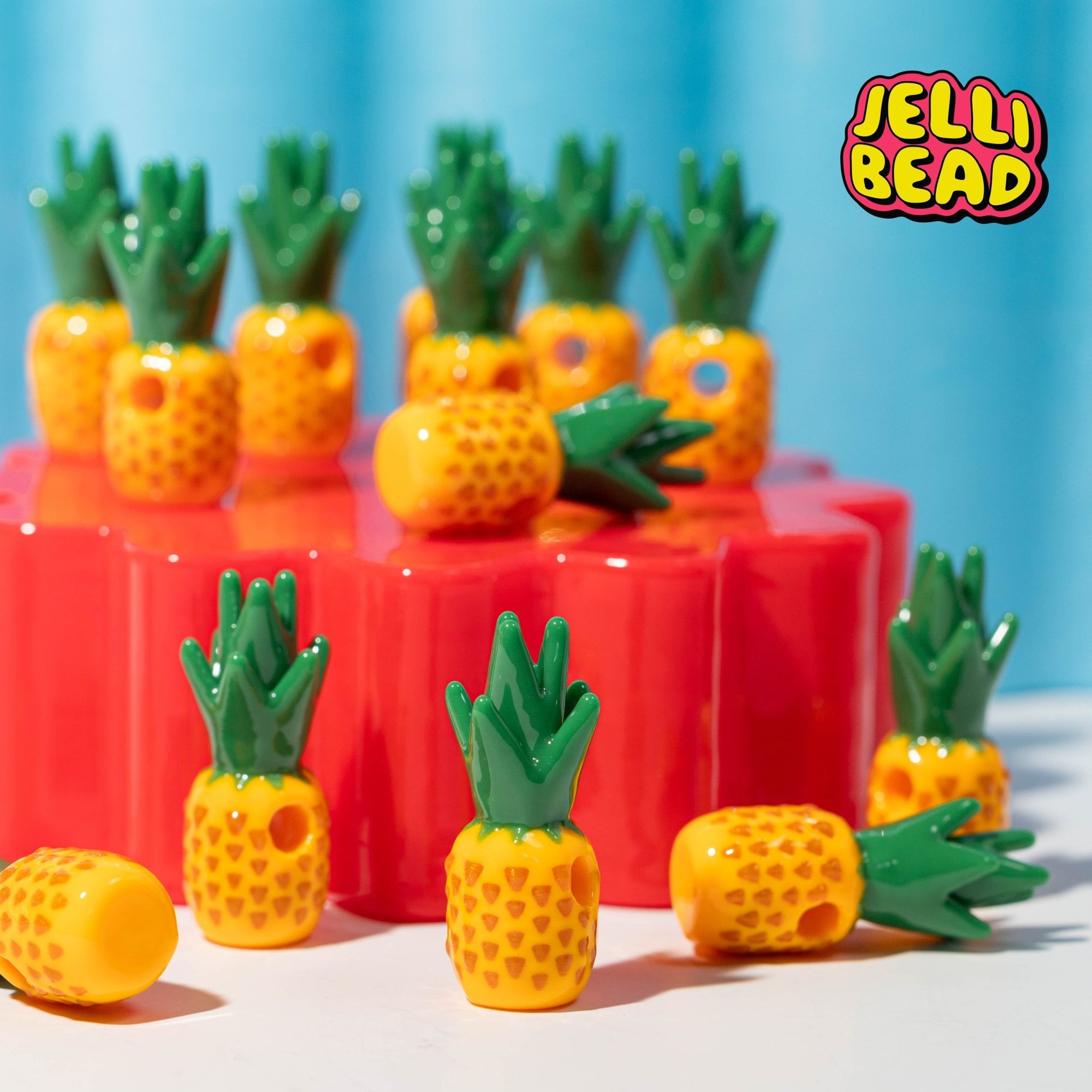 Pineapple Beads - Jelli Bead Kandi Beads