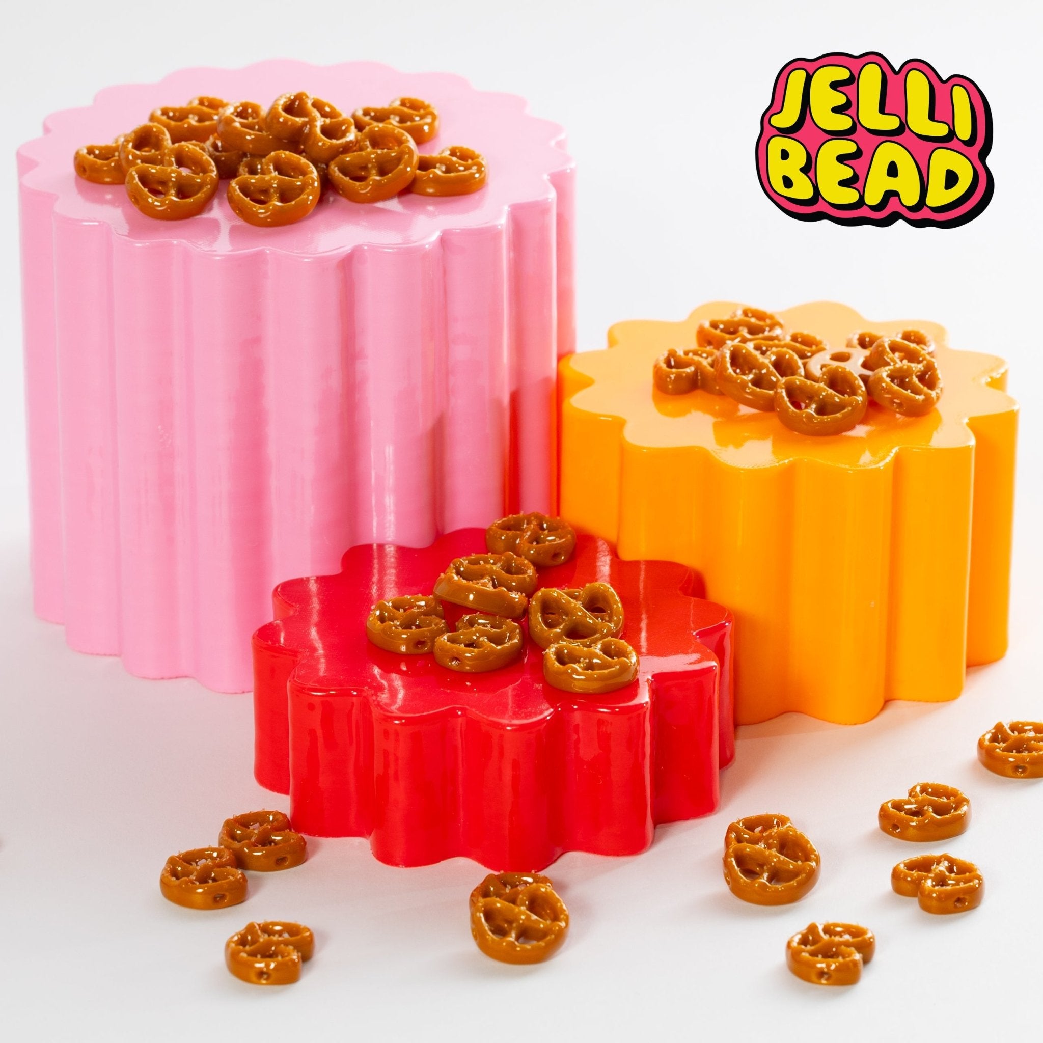Pretzel Beads - Jelli Bead Kandi Beads