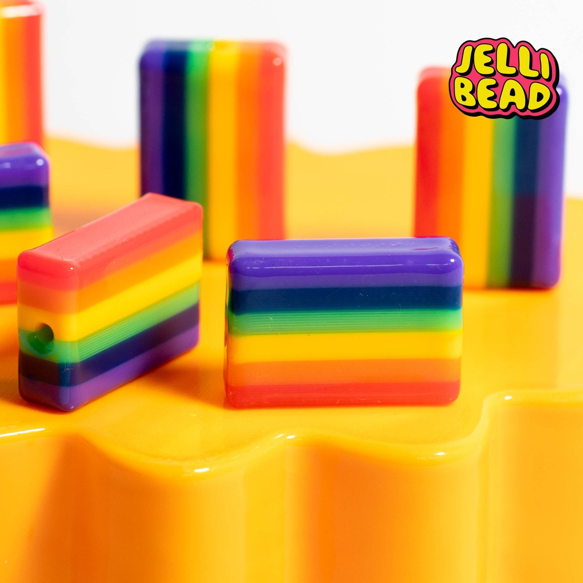 Pride Flag Beads - Jelli Bead Kandi Beads