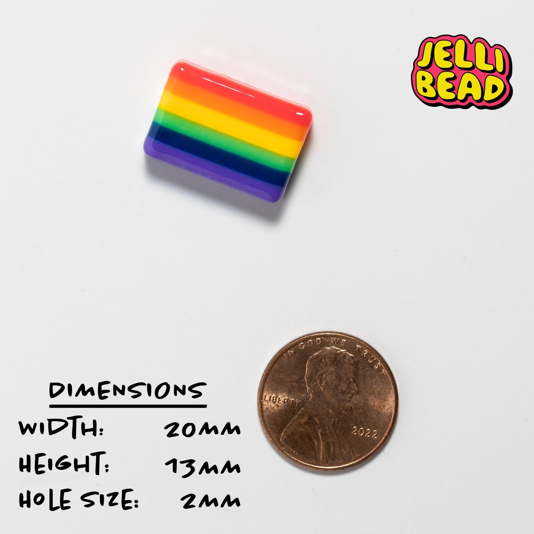 Pride Flag Beads - Jelli Bead Kandi Beads