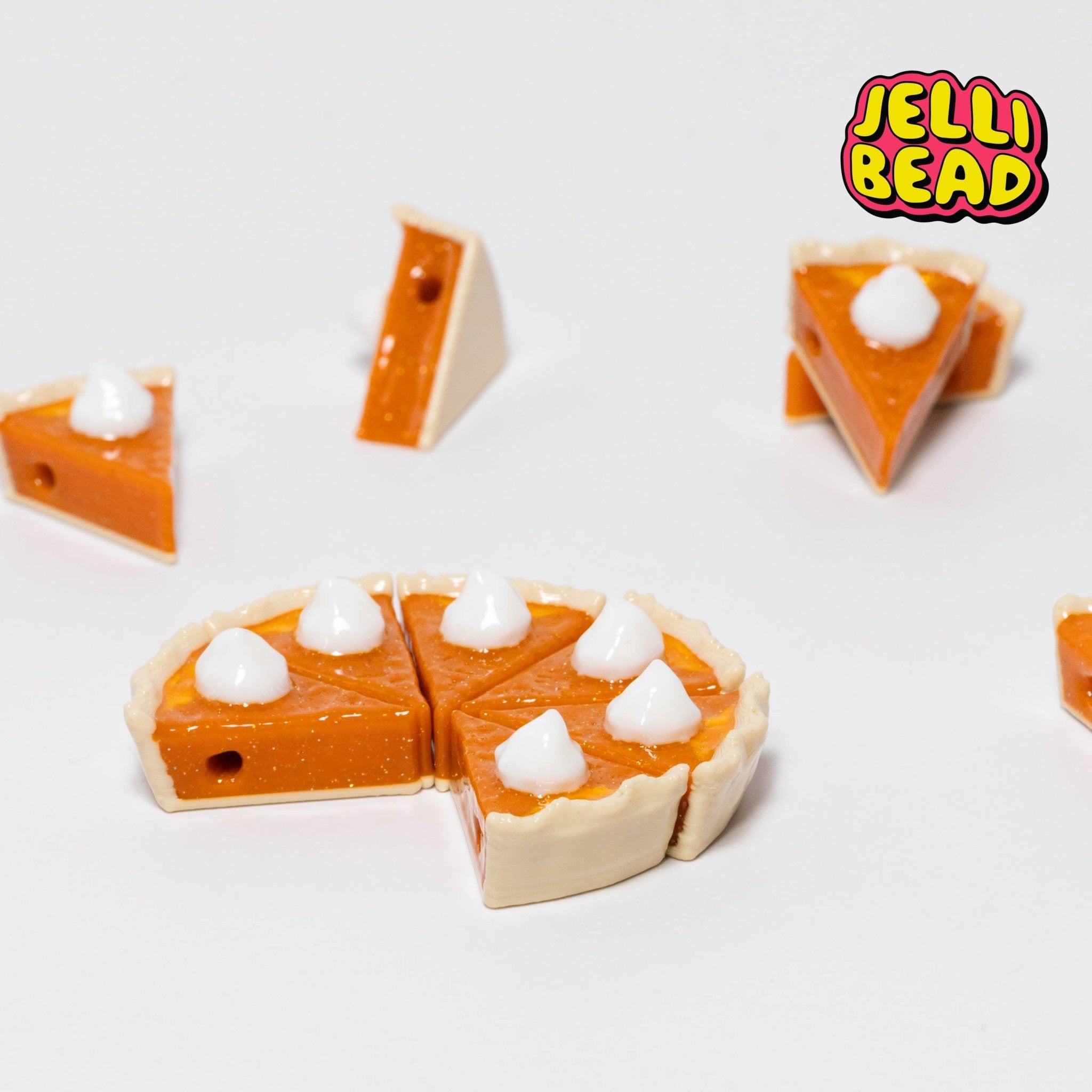 Pumpkin Pie Beads - Jelli Bead Kandi Beads