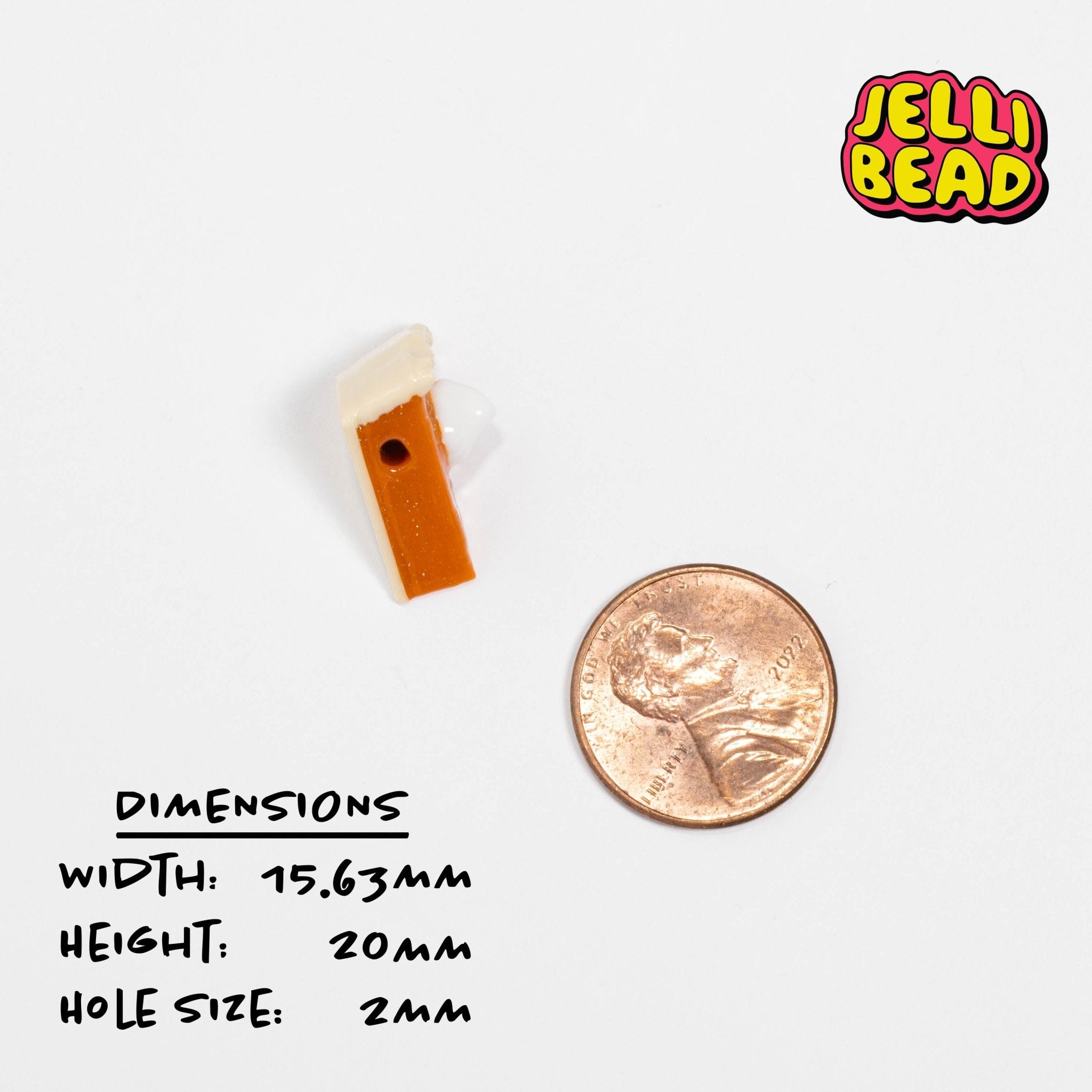 Pumpkin Pie Beads - Jelli Bead Kandi Beads