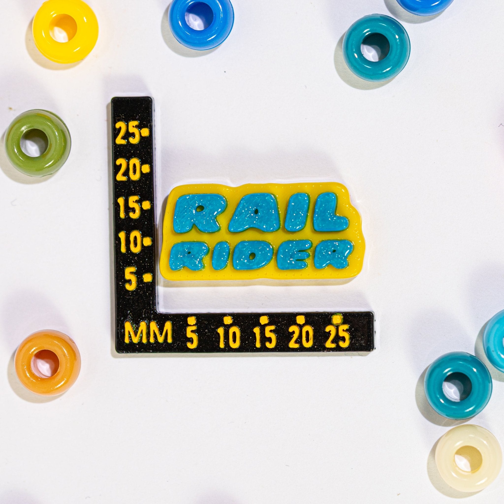 "Rail Rider" Beads - Jelli Bead Kandi Beads