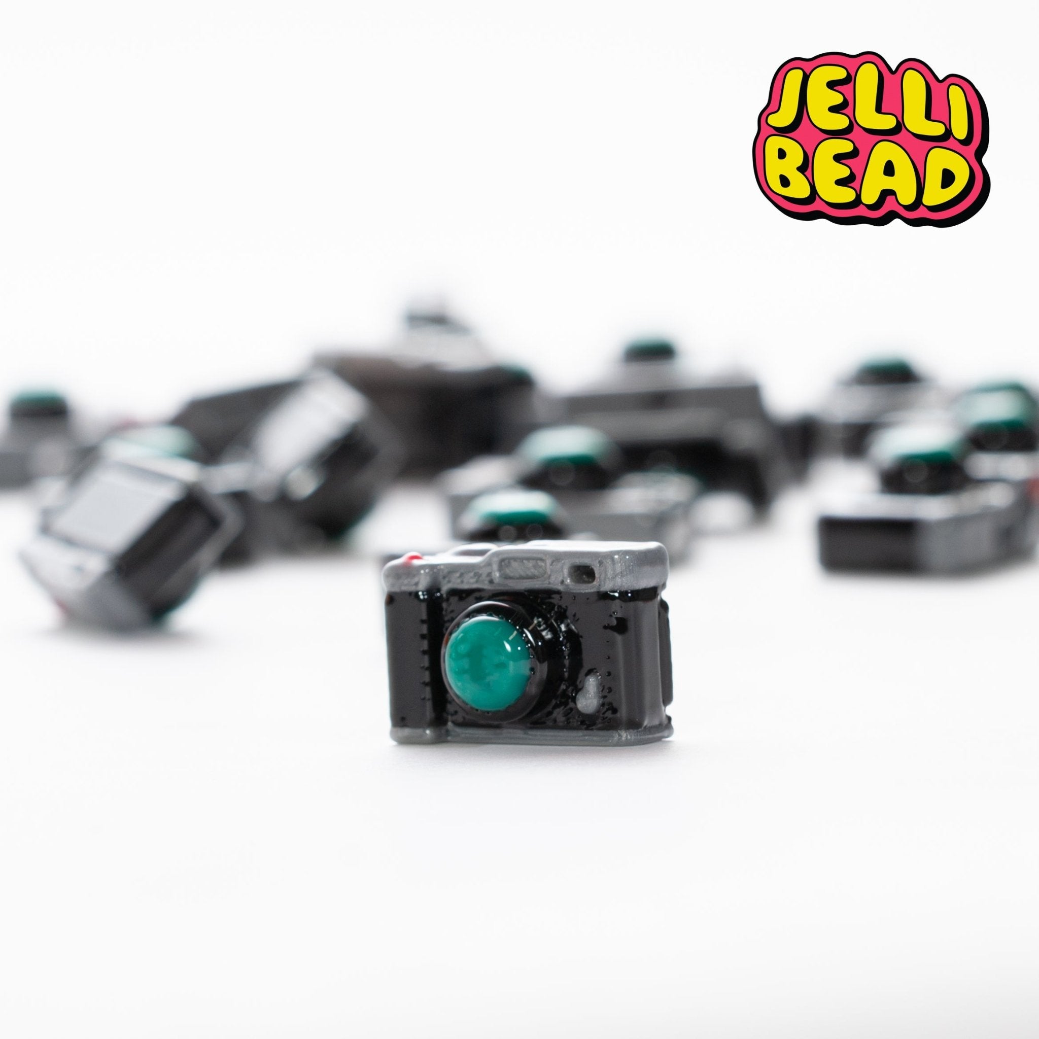 Retro camera Beads - Jelli Bead Kandi Beads