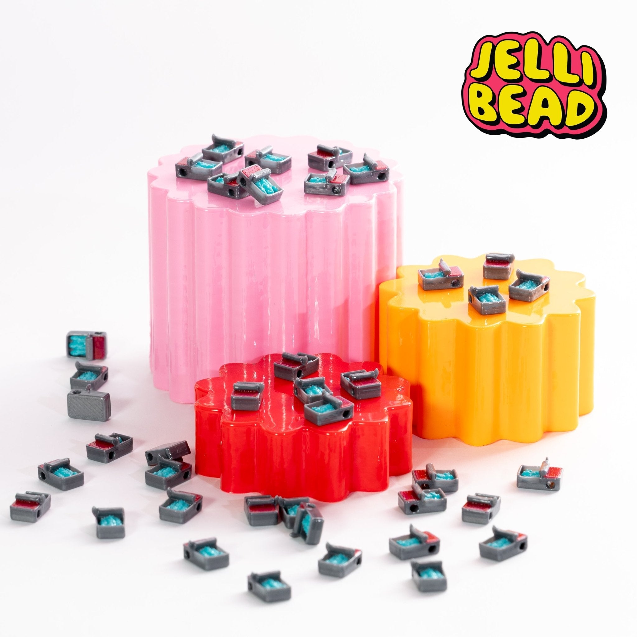 Sardine Can Beads - Jelli Bead Kandi Beads