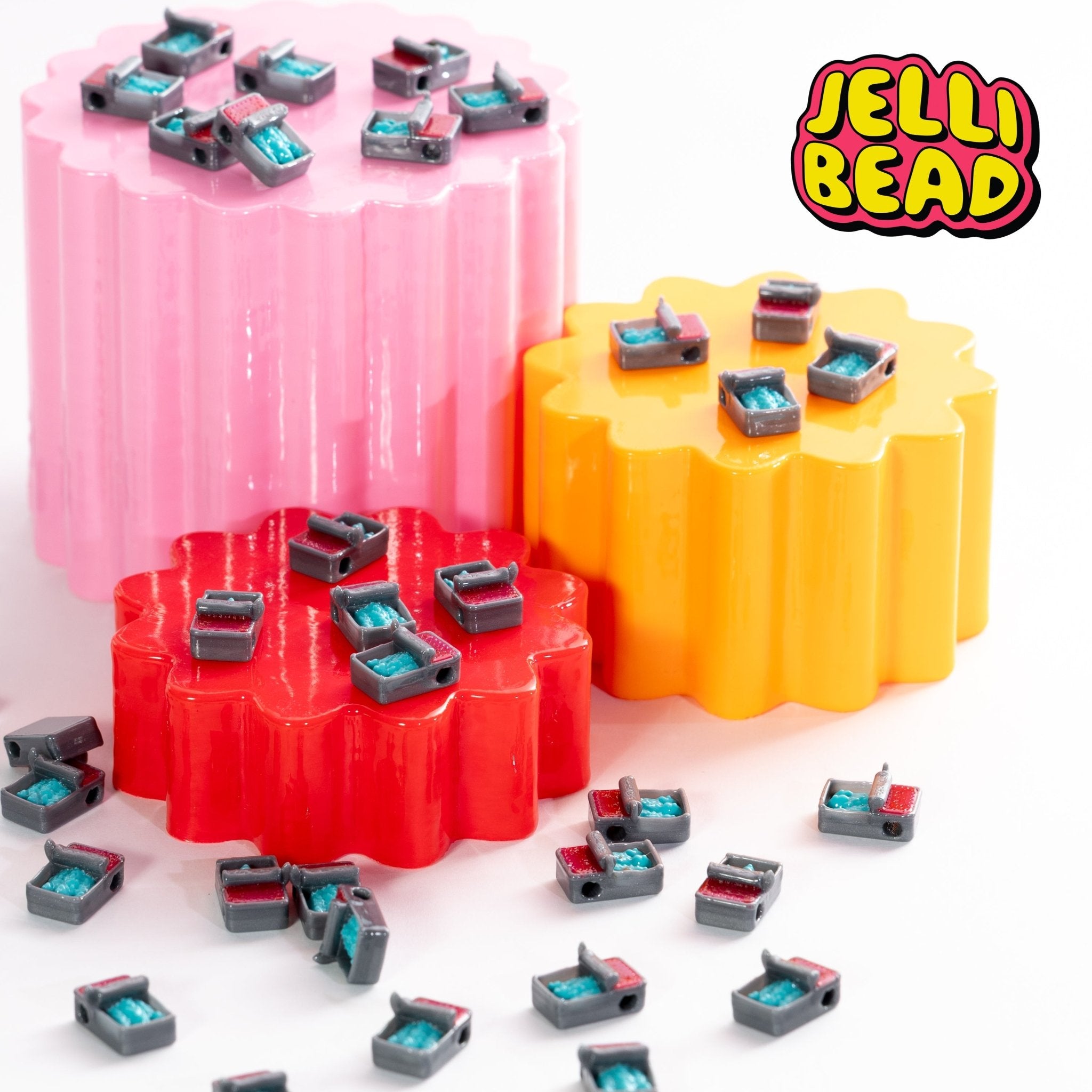 Sardine Can Beads - Jelli Bead Kandi Beads