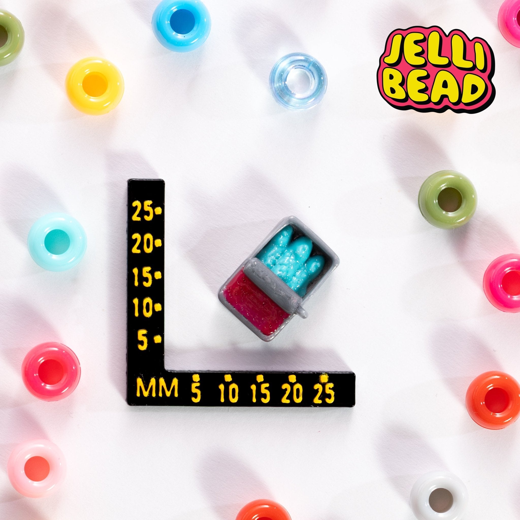 Sardine Can Beads - Jelli Bead Kandi Beads