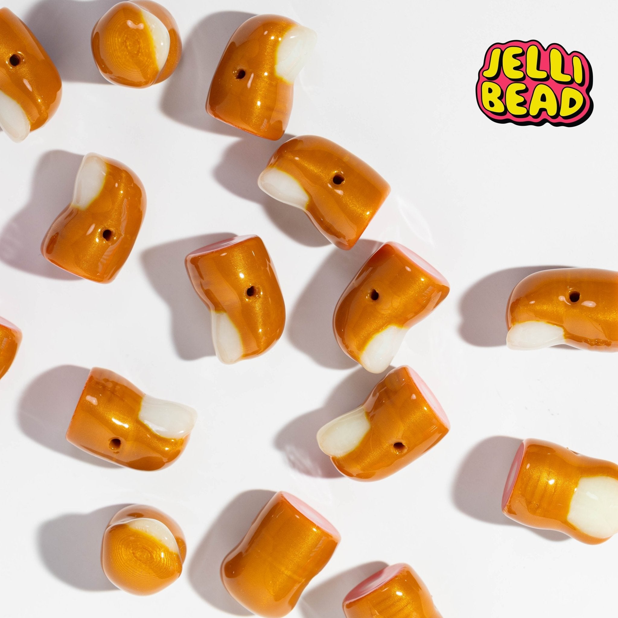 Severed Toe Beads - Jelli Bead Kandi Beads