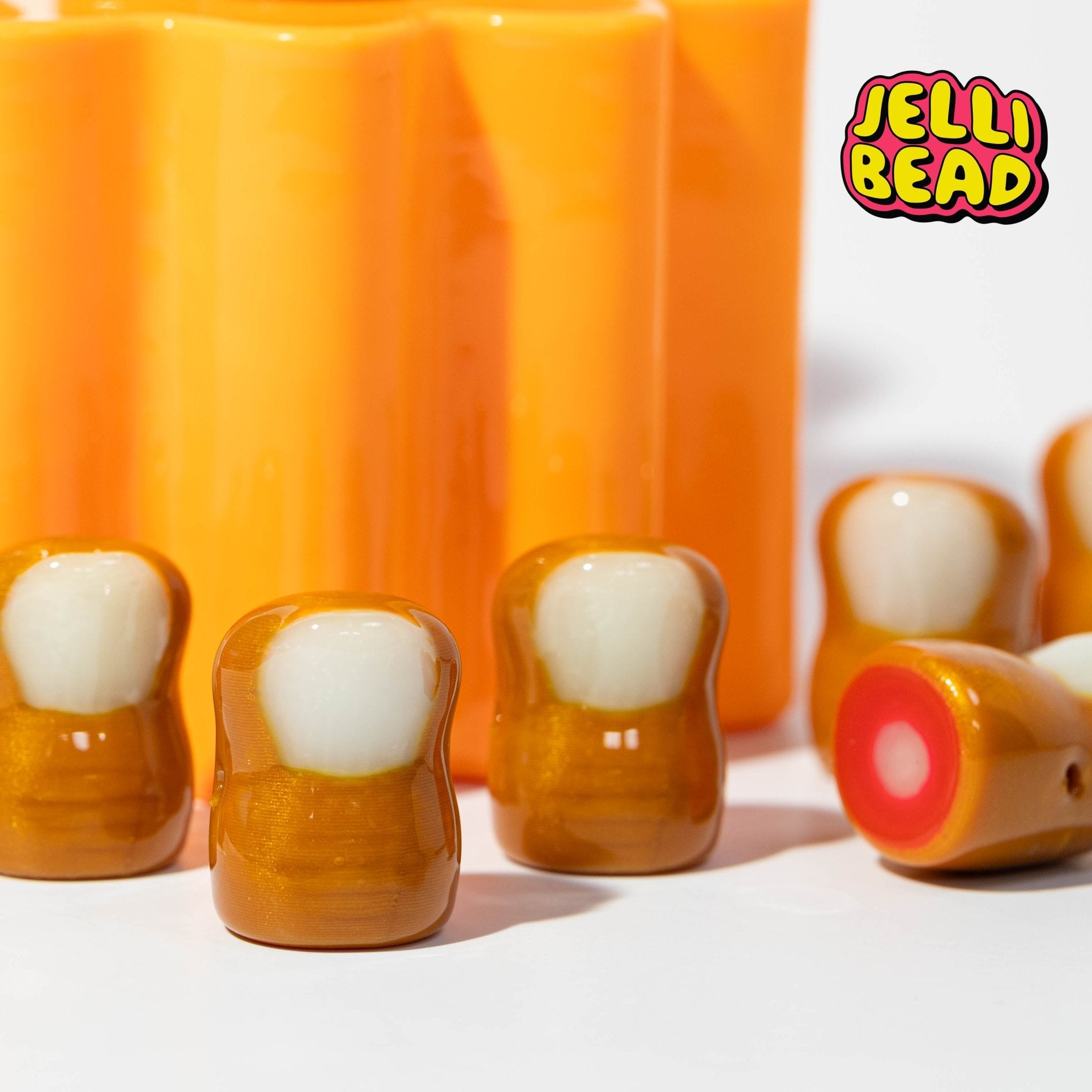 Severed Toe Beads - Jelli Bead Kandi Beads