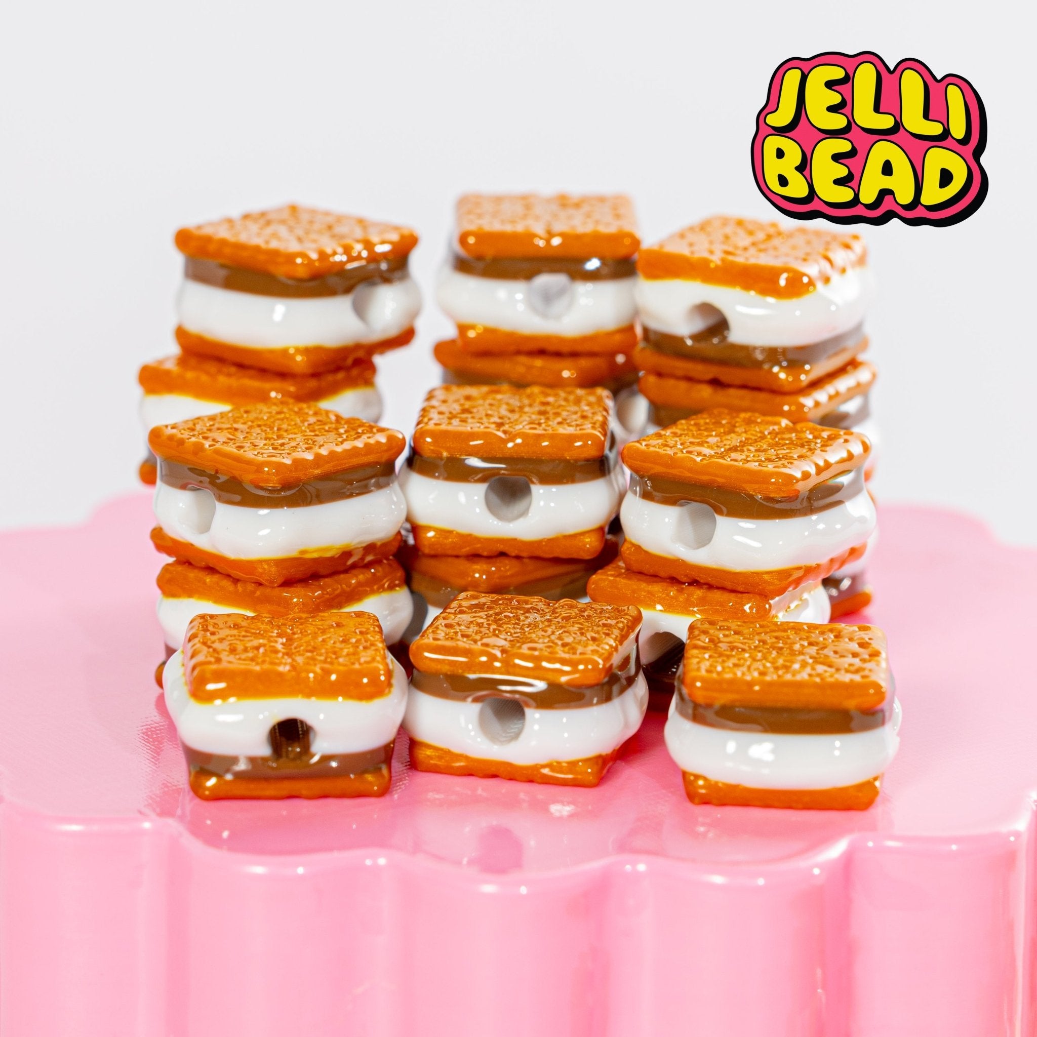 S’more Beads - Jelli Bead Kandi Beads