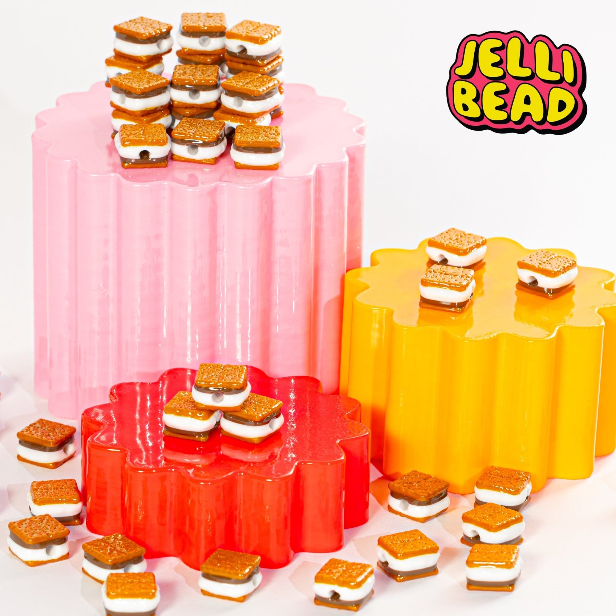 S’more Beads - Jelli Bead Kandi Beads