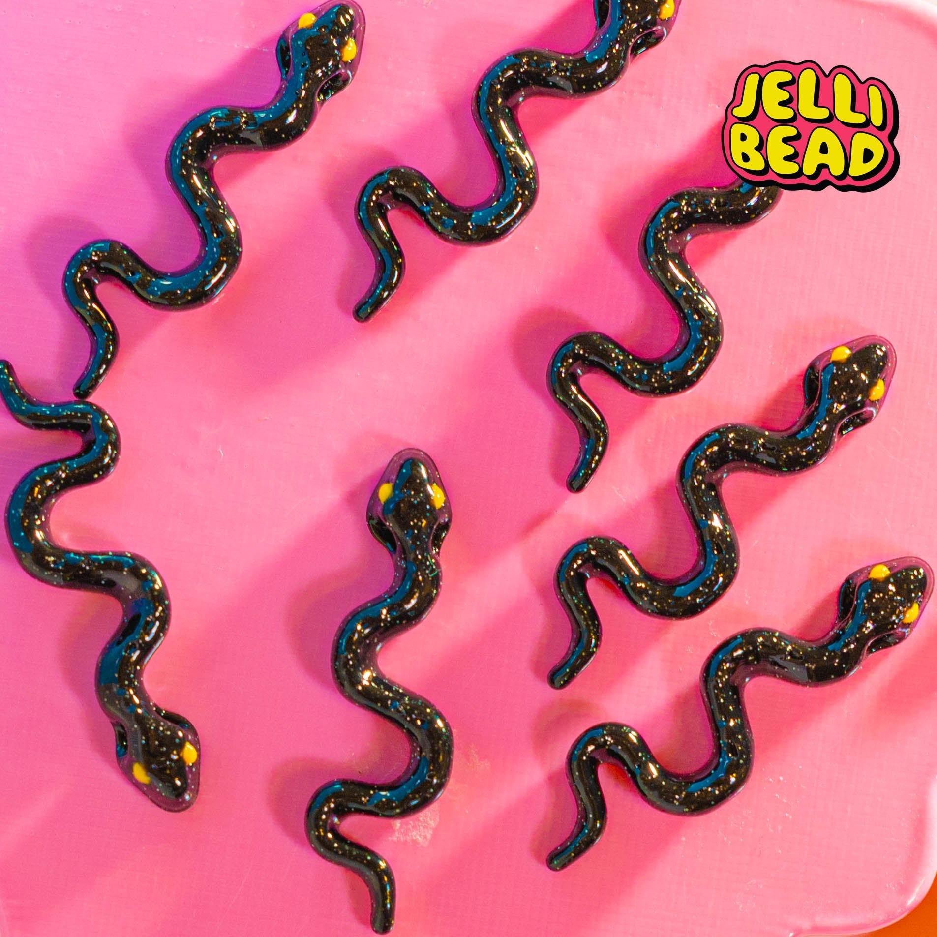 Snake Beads - Jelli Bead Kandi Beads