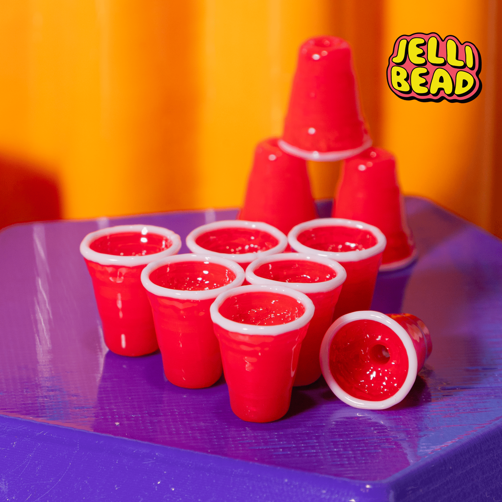 Solo Cup Beads - Jelli Bead Kandi Beads