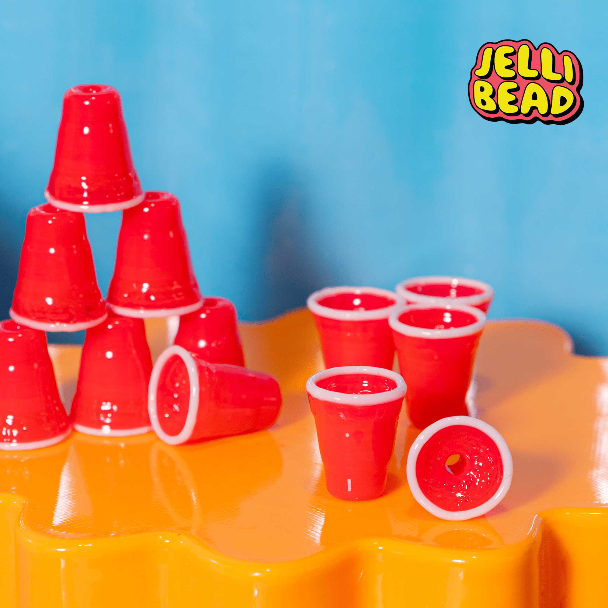 Solo Cup Beads - Jelli Bead Kandi Beads