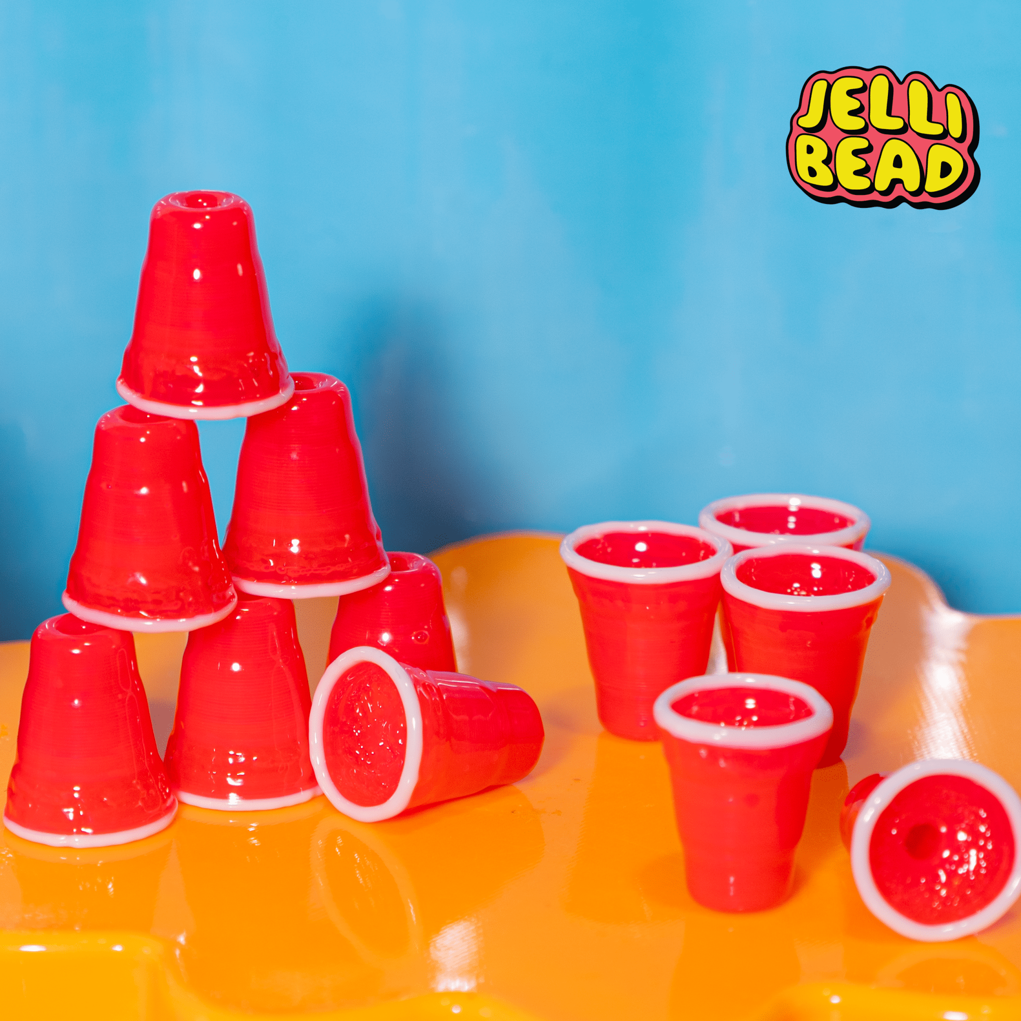 Solo Cup Beads - Jelli Bead Kandi Beads
