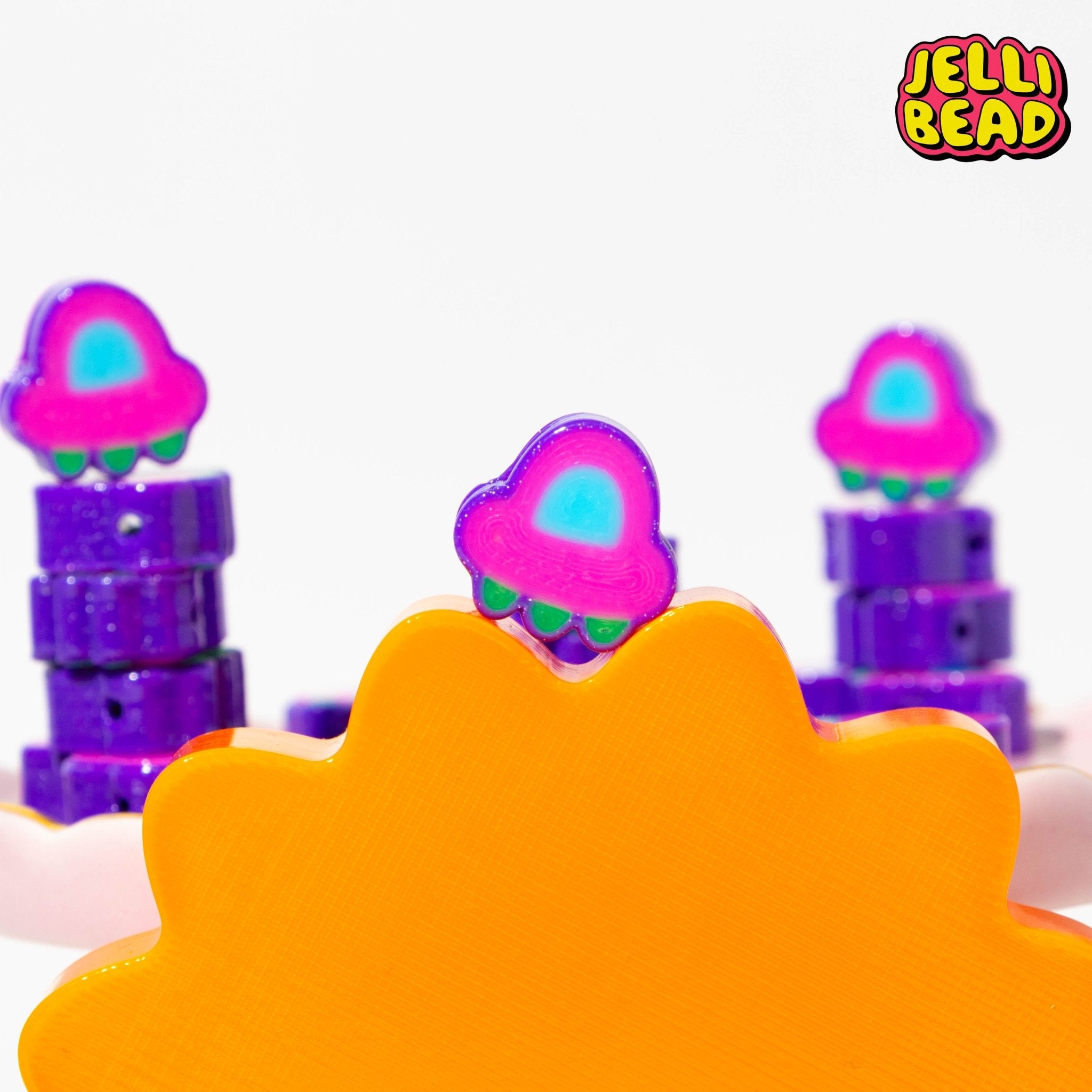 Space Ship Beads - Jelli Bead Kandi Beads